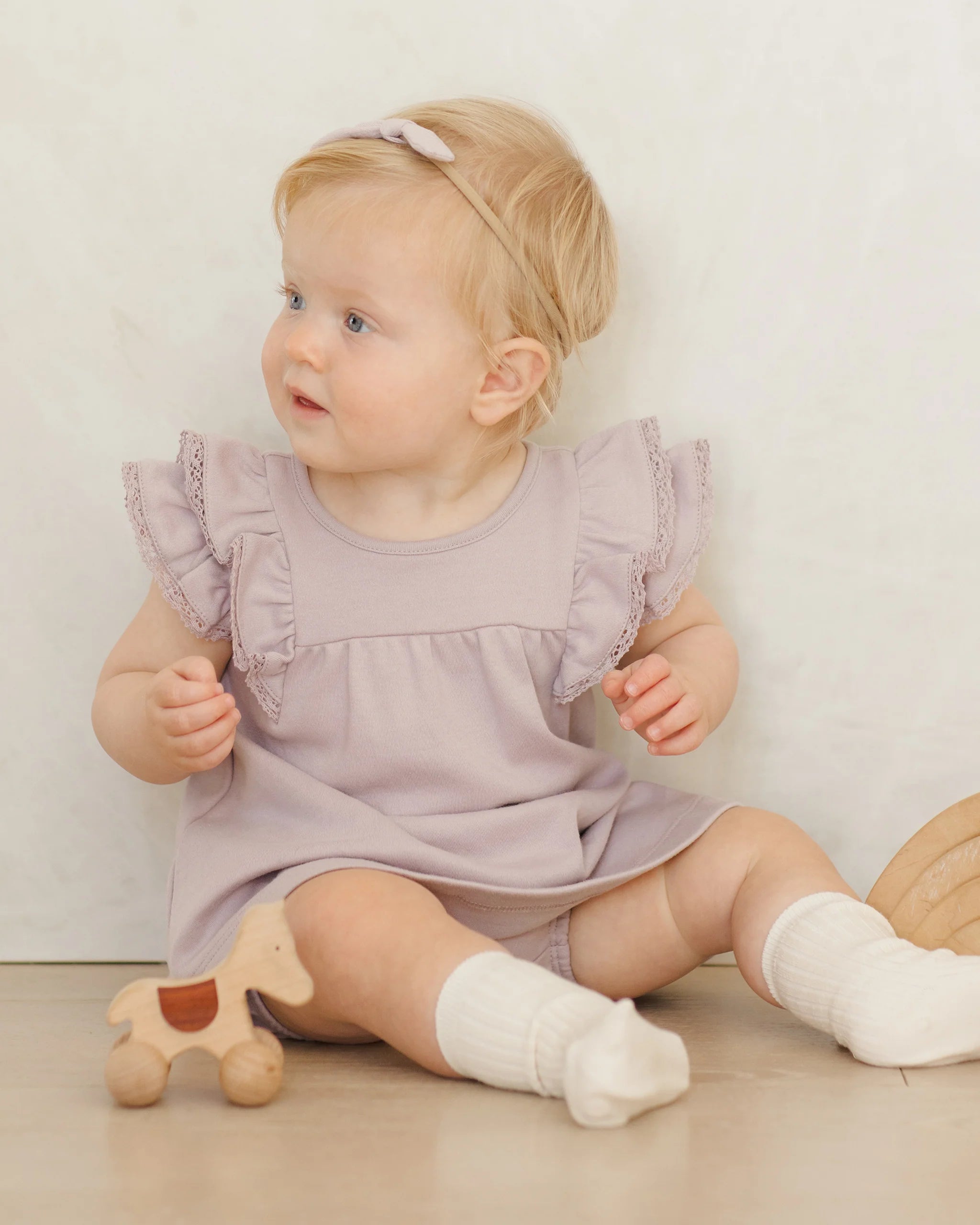 Flutter Dress || Lavender