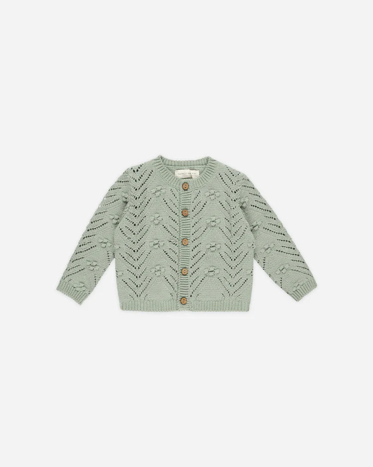 Knit Cardigan || Sage