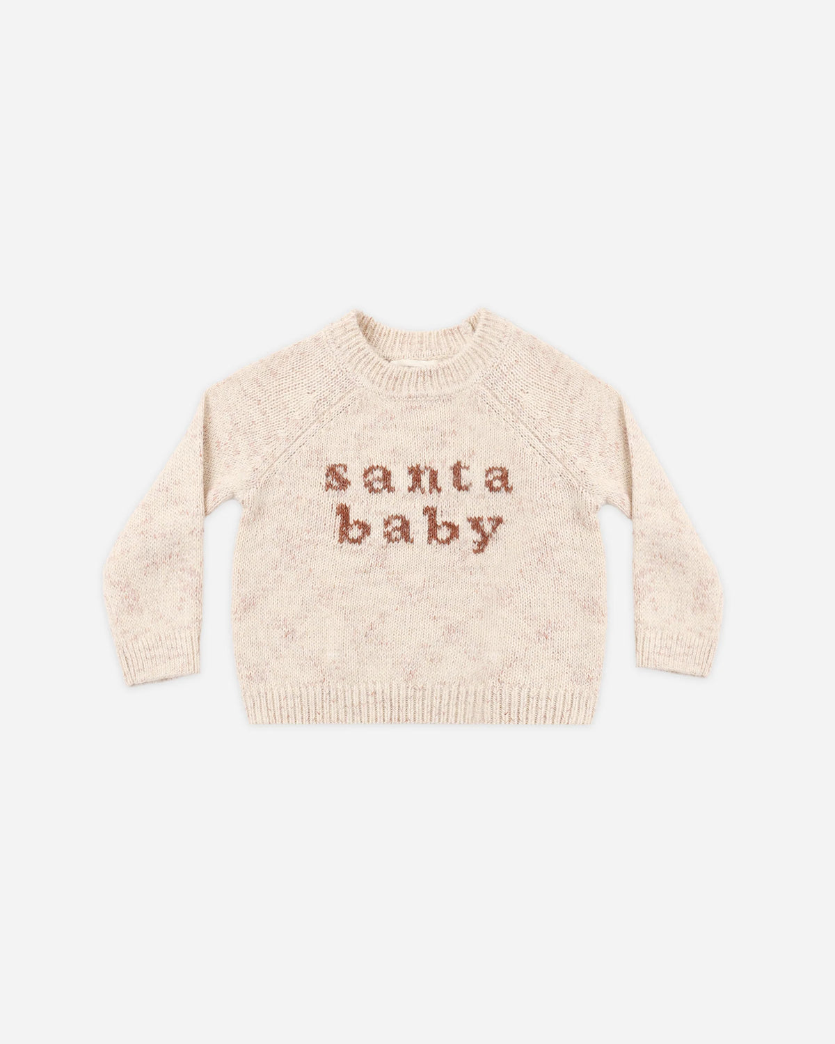 Quincy Mae Knit Sweater || Santa Baby