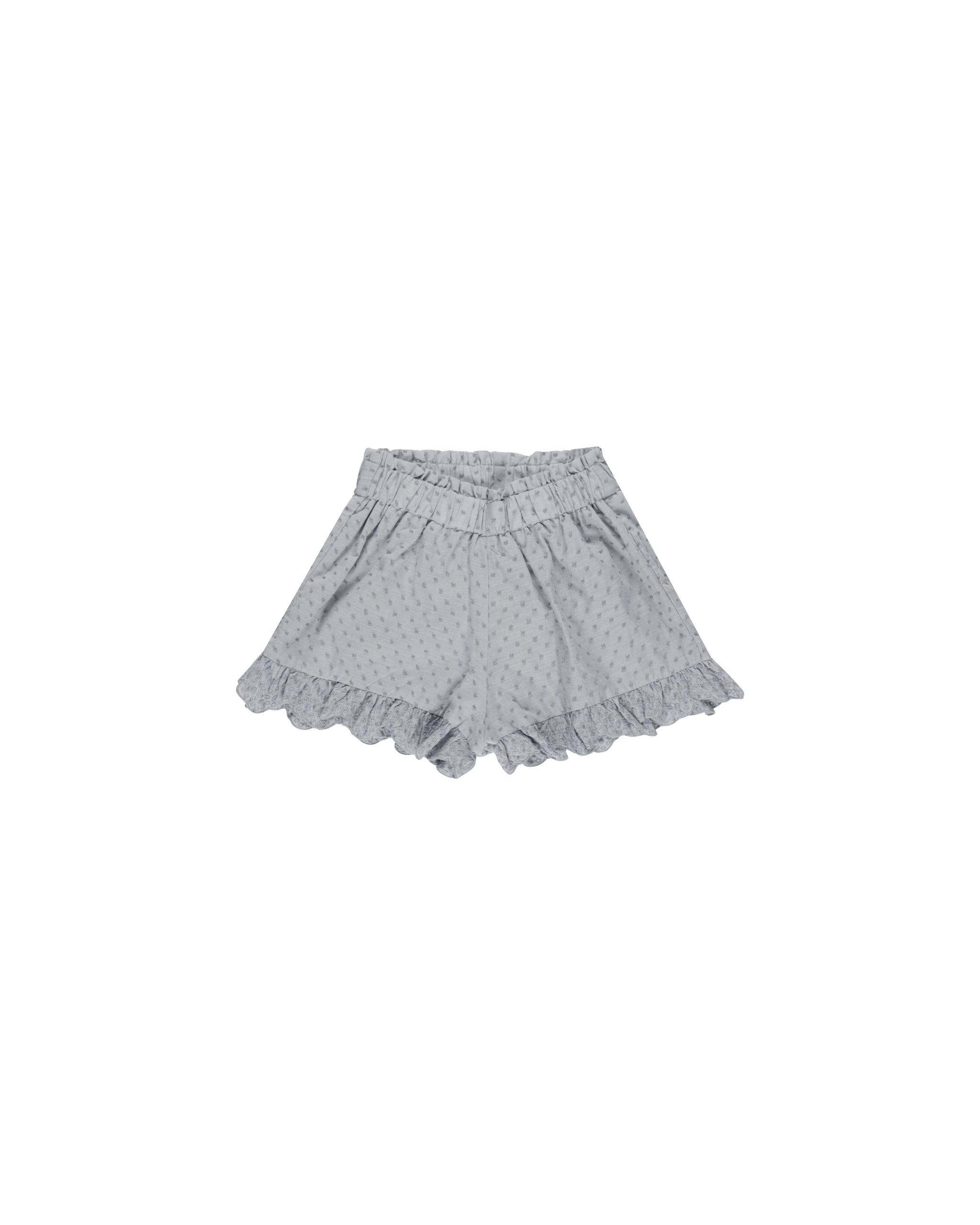 Rylee + Cru Remy Shorts || Dusty Blue