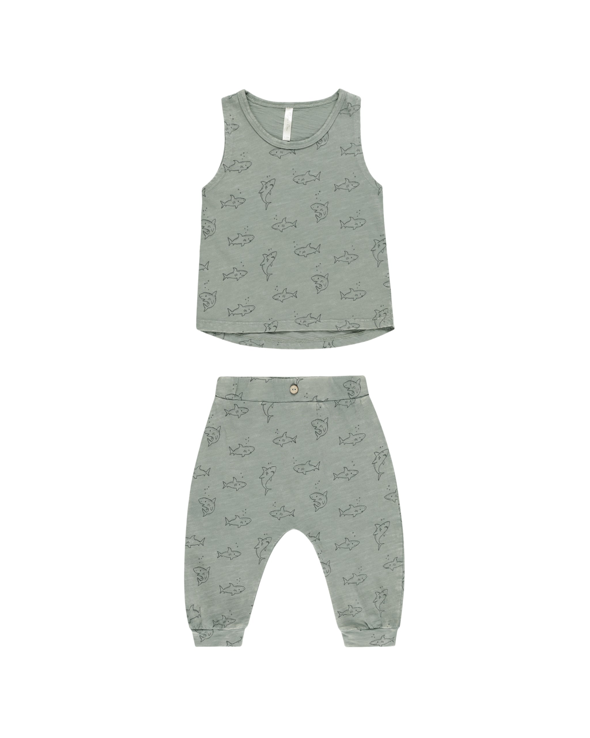 Tank + Slouch Pant Set || Sharks