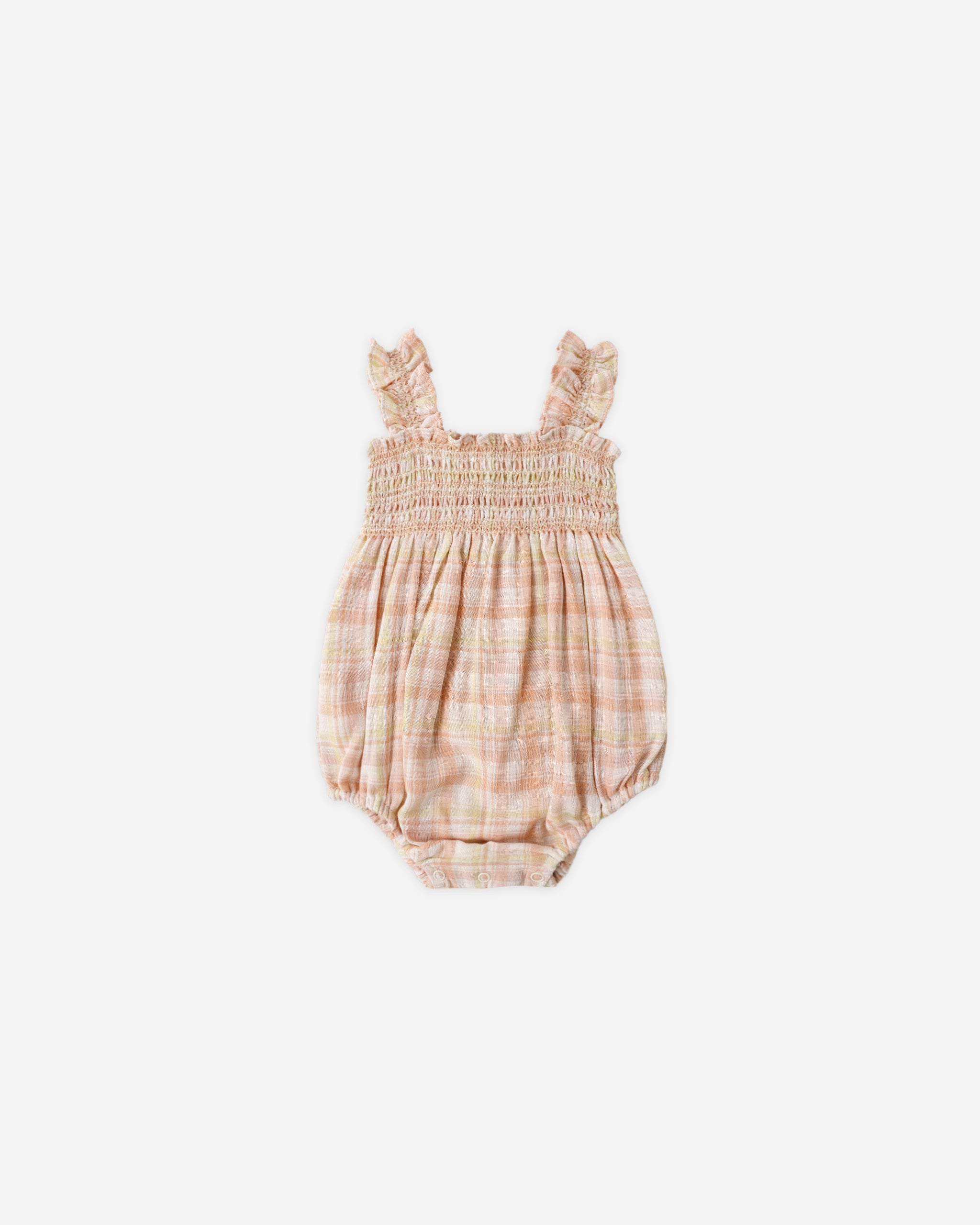 Rylee + Cru Julia Romper || Summer Plaid
