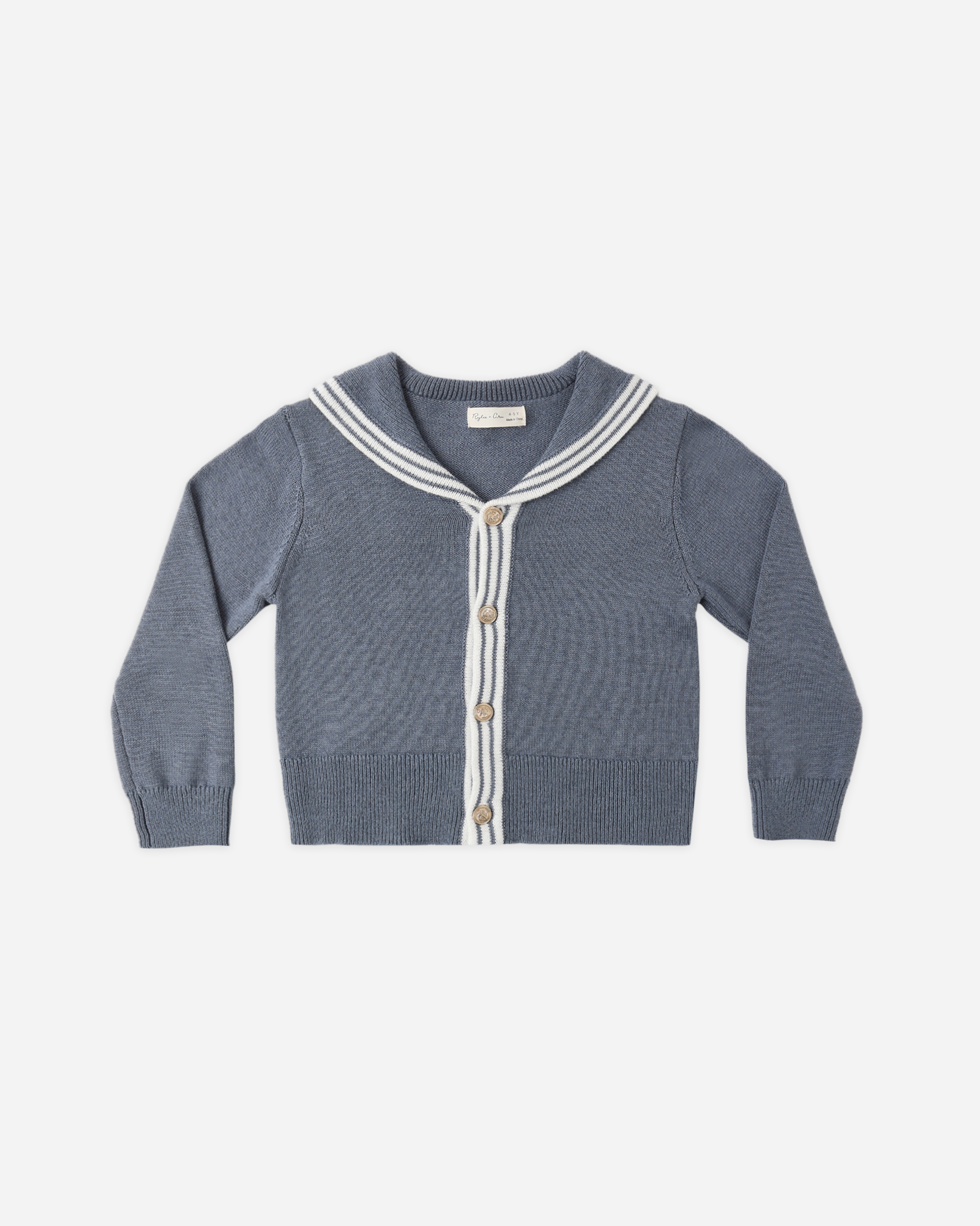 Rylee + Cru Sailor Cardigan || Marine