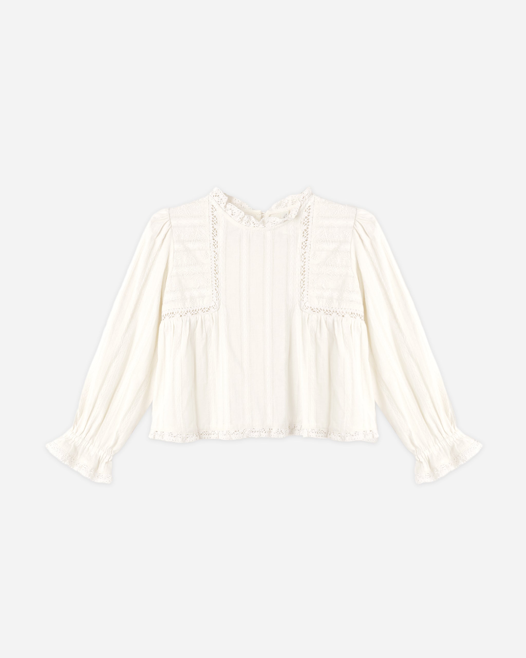 Rylee+Cru Cecile Blouse || Natural