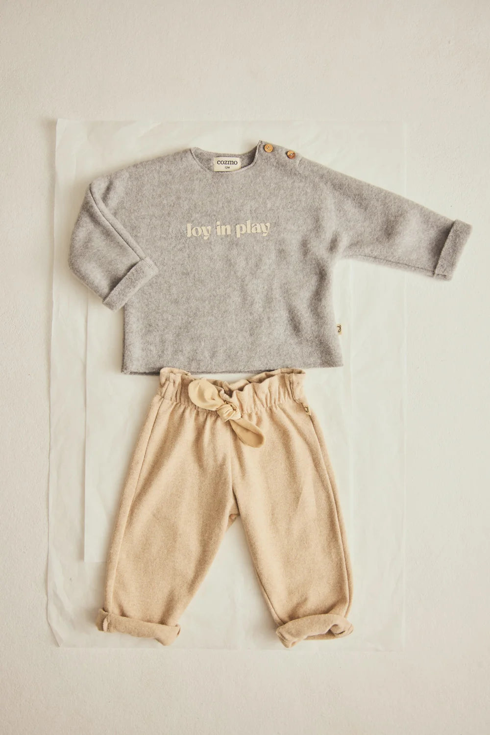 Cozmo Pants Sicilia || Stone