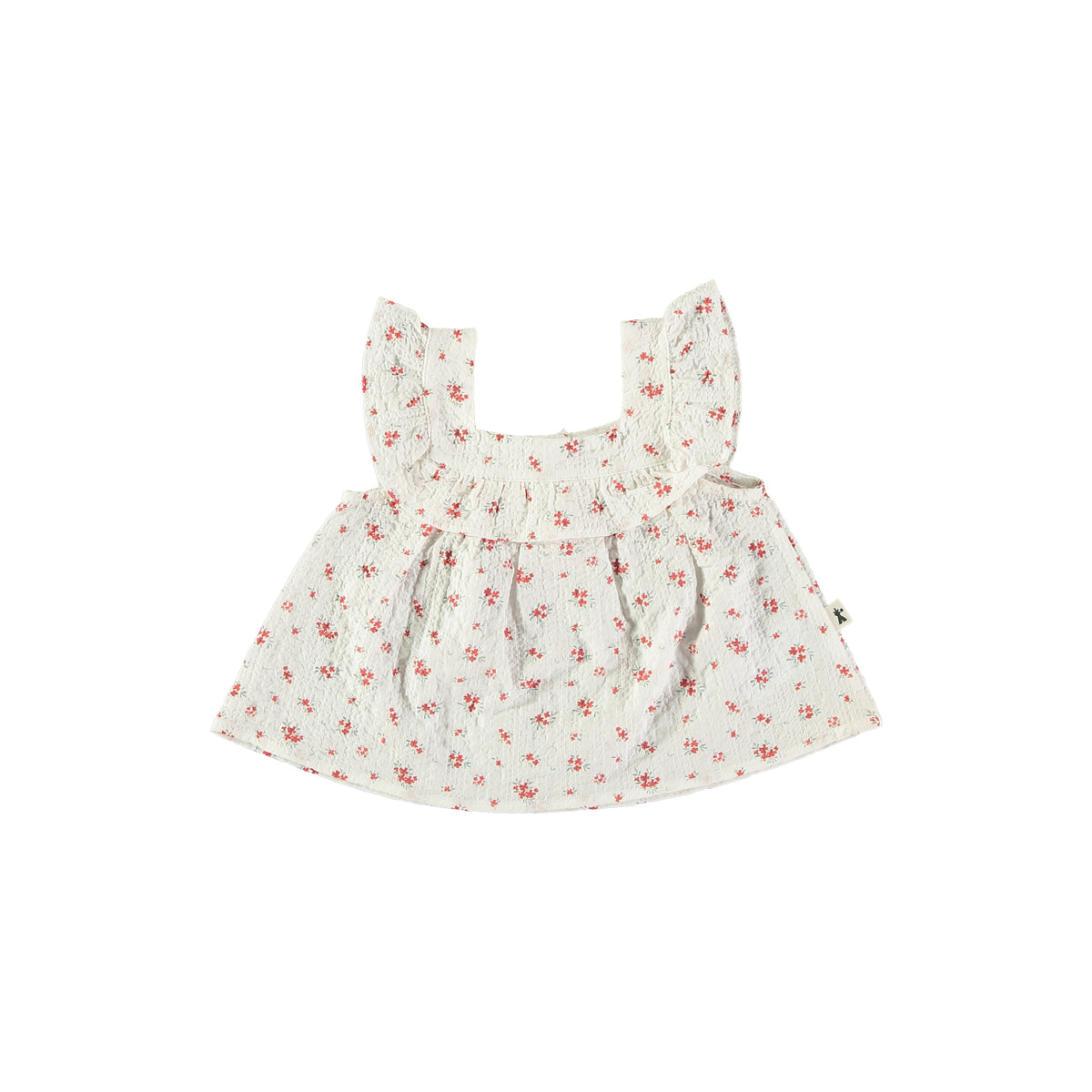 Petit Fleur Muslin Top || Red Fleur