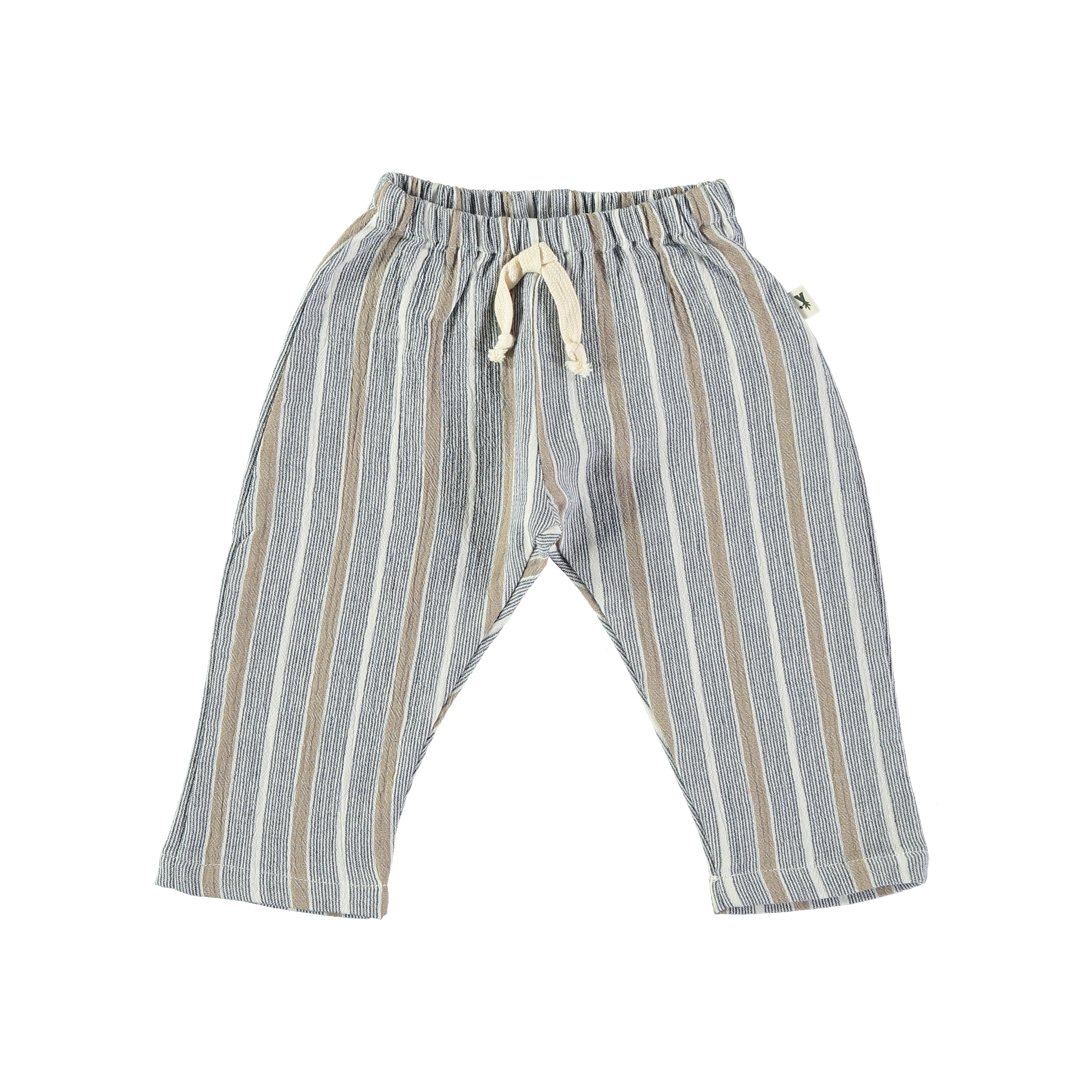 Cotton Drawstring Pant || Stripe