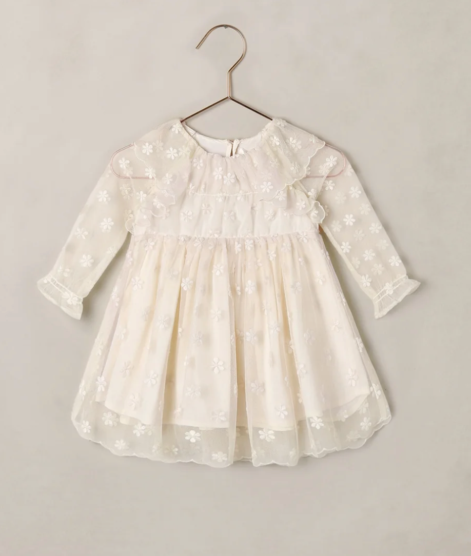 Noralee Celine Dress || Embroidered Daisy