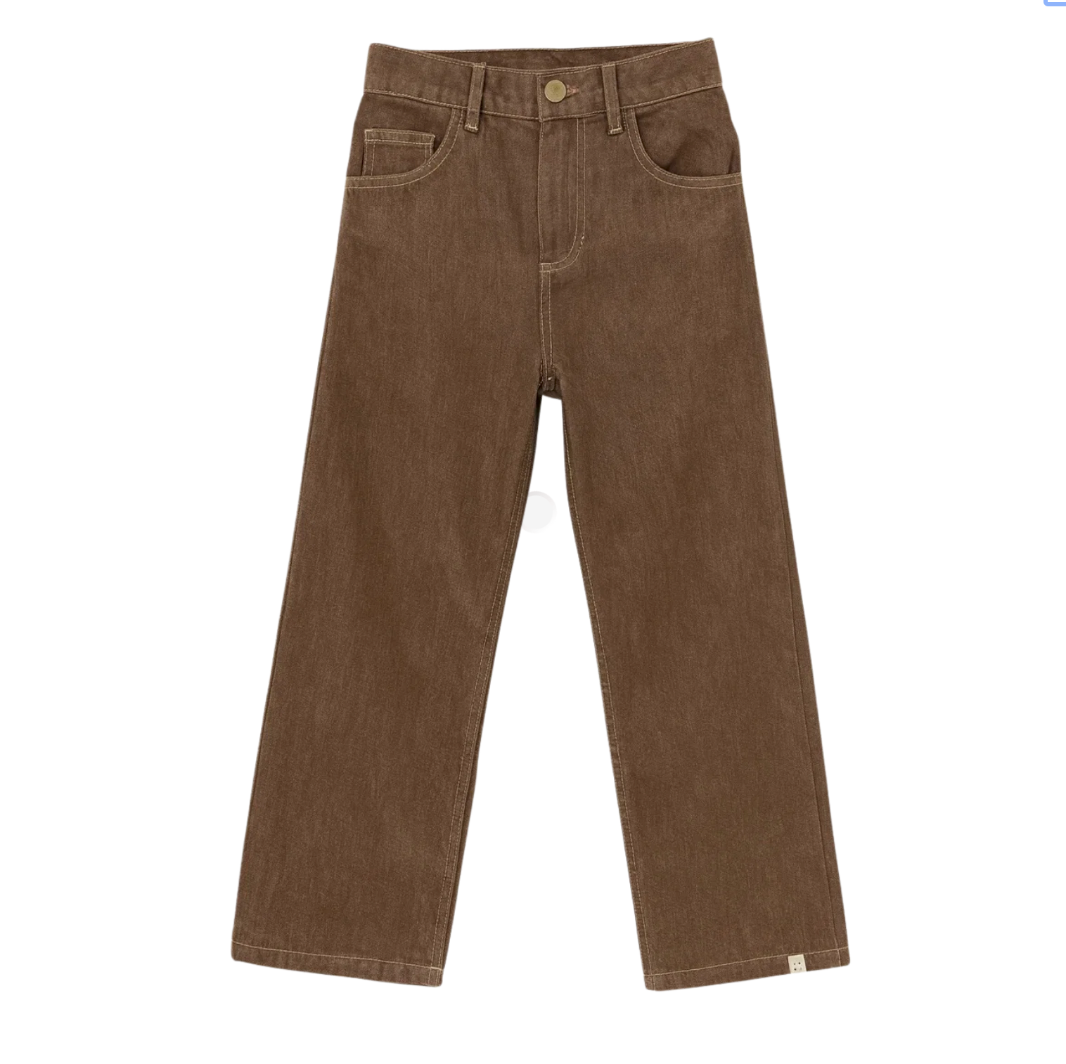 Me & Henry Denny Brown Straight Jeans