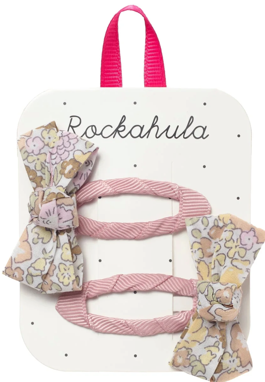 Rockahula Fairytale Floral Twisty Bow Clip