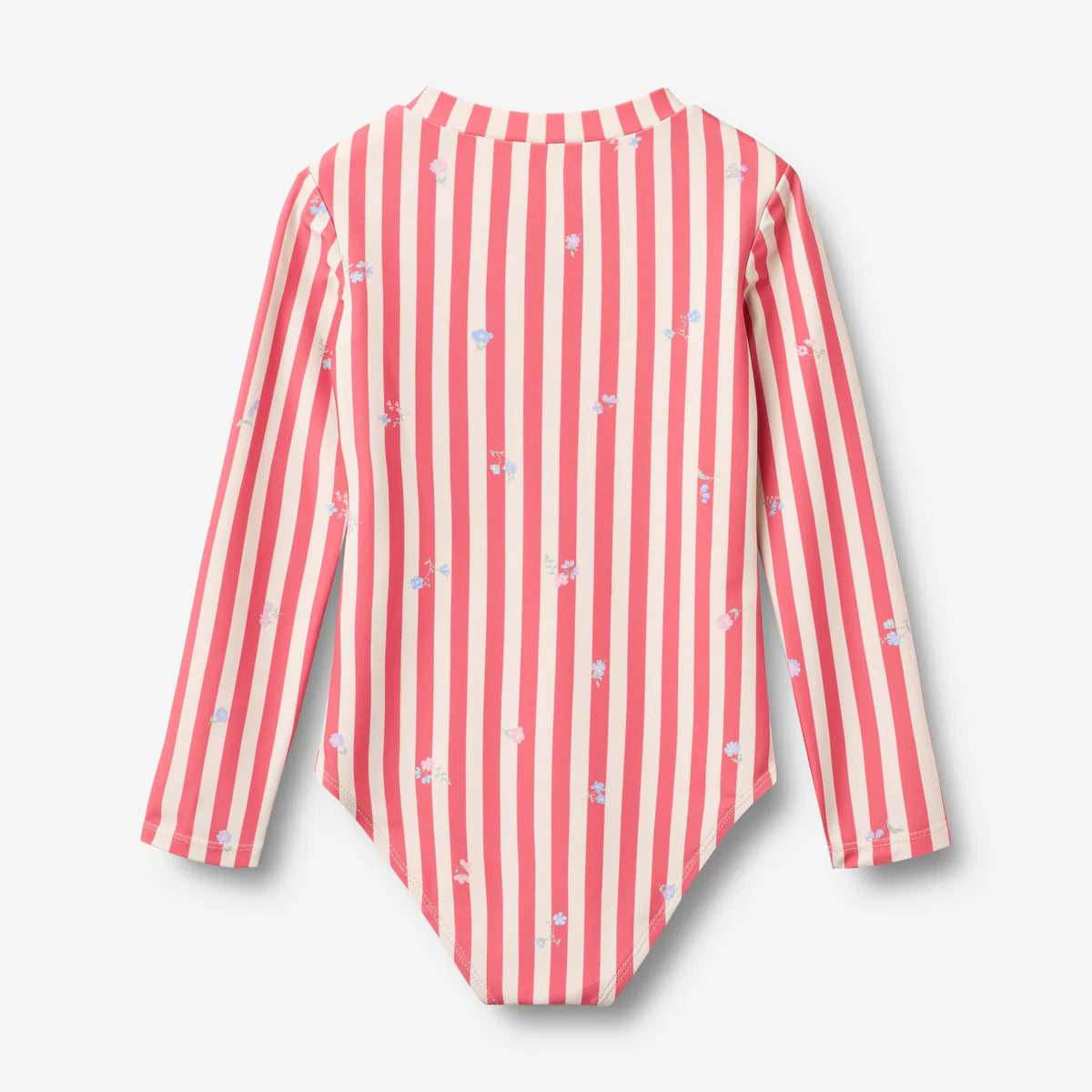Wheat Swimsuit L/S Margot || Red Stripe Flowers