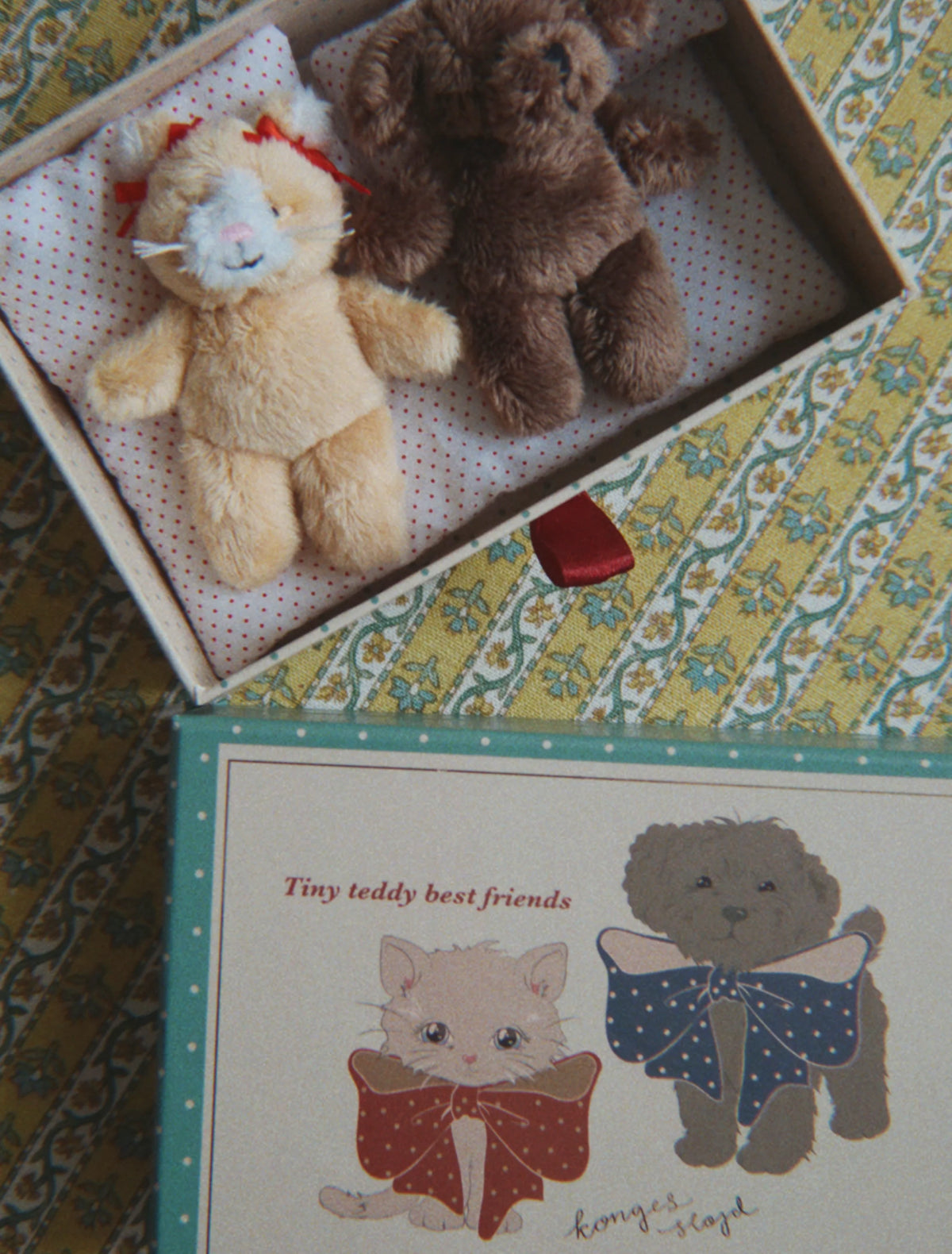 Konges Slojd Tiny Teddy Best Friends
