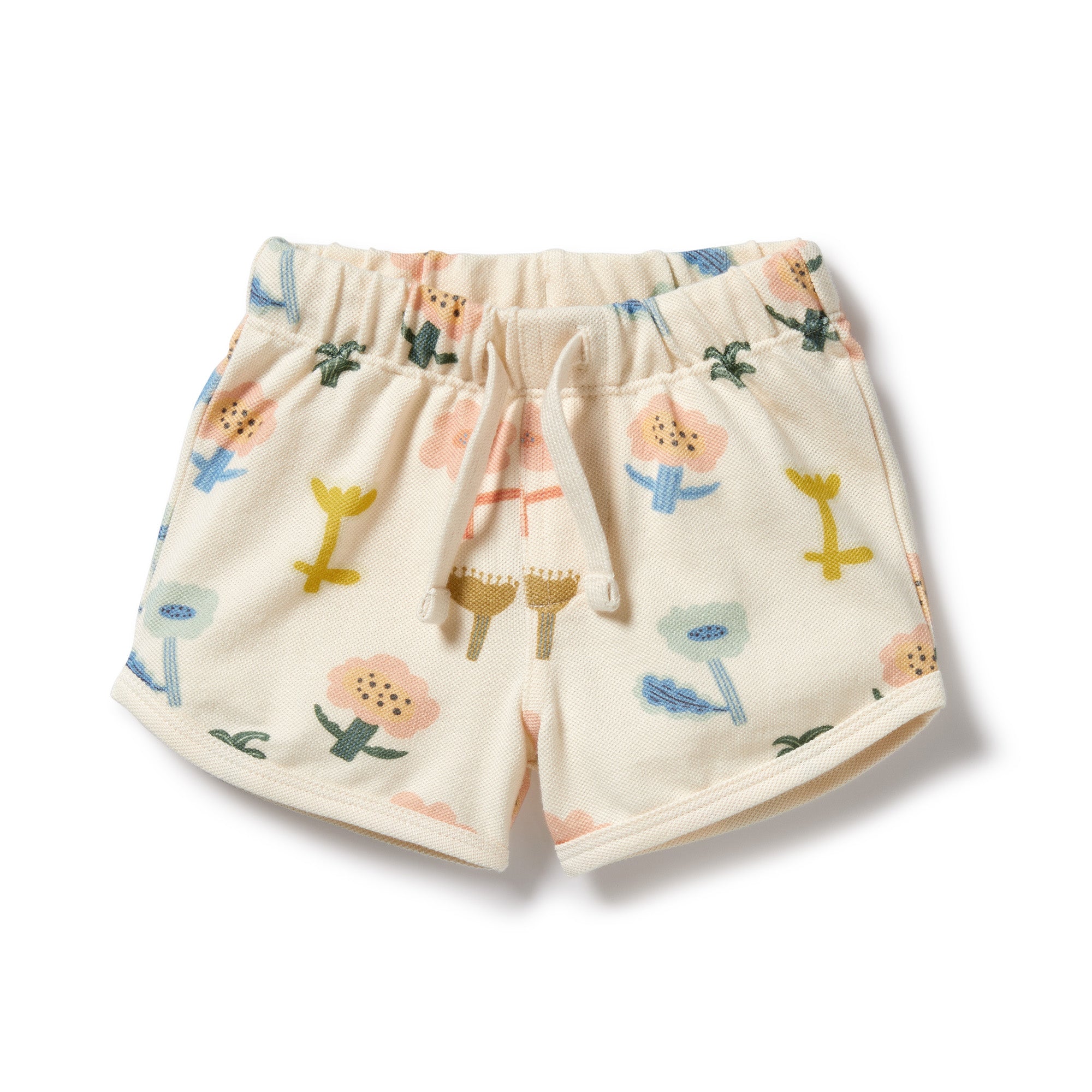 Cotton Pique Shorts