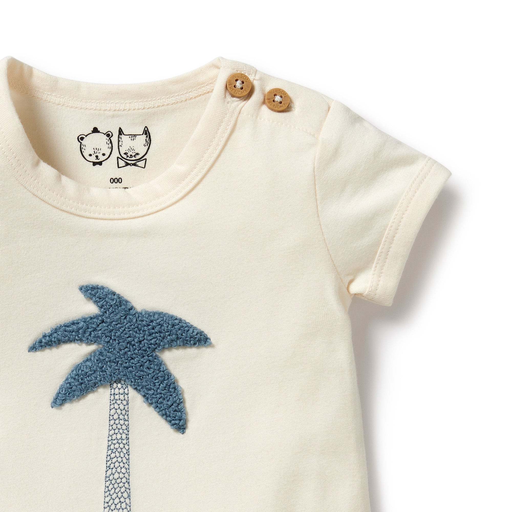 Organic Cotton Body Suit || Palm