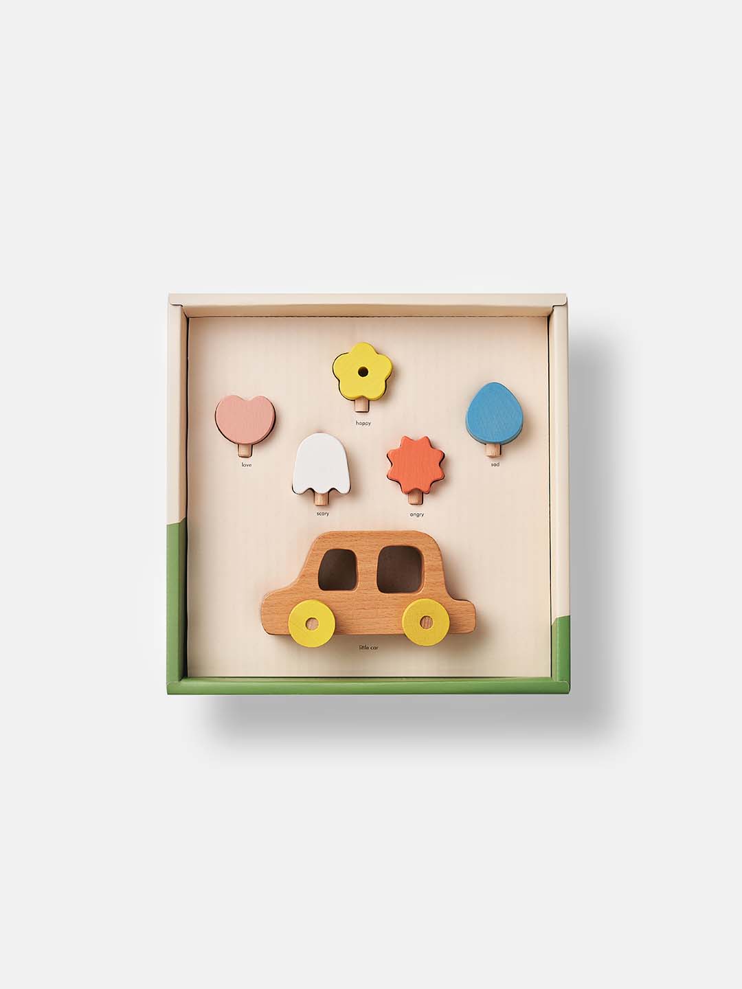 Oioiooi - My Little Car Toy & Book Set