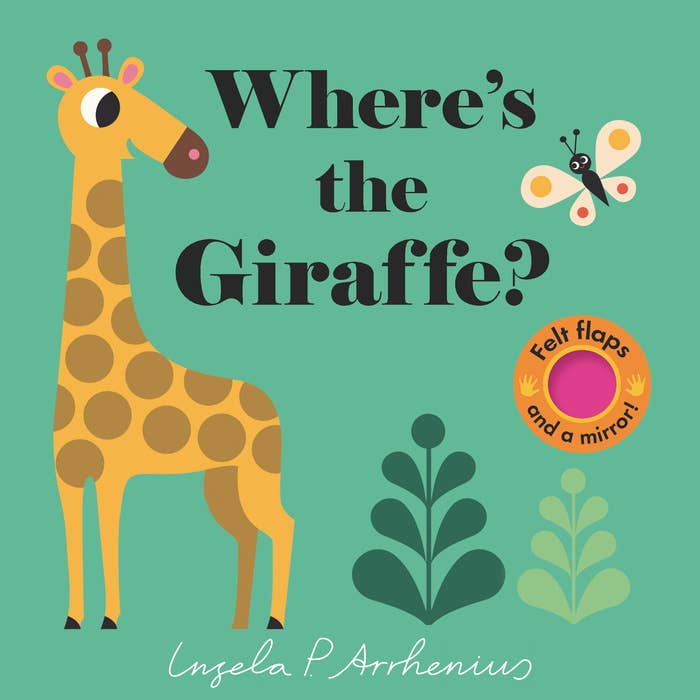 Where's The Giraffe? Board Book