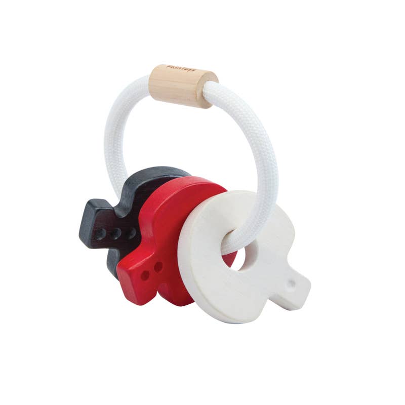 BABY KEY RATTLE-HIGH CONTRAST