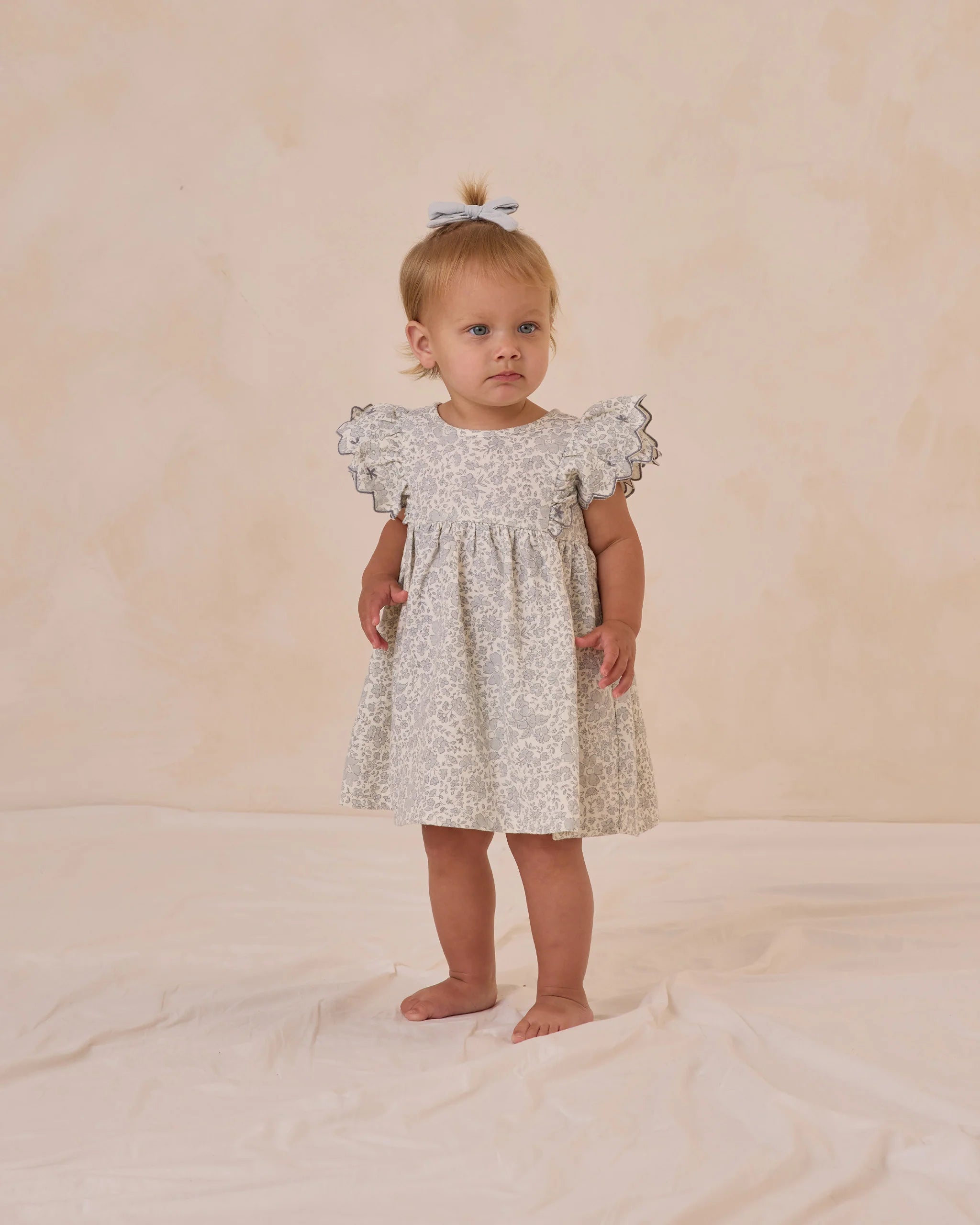 Alina Dress || Blue Blossom
