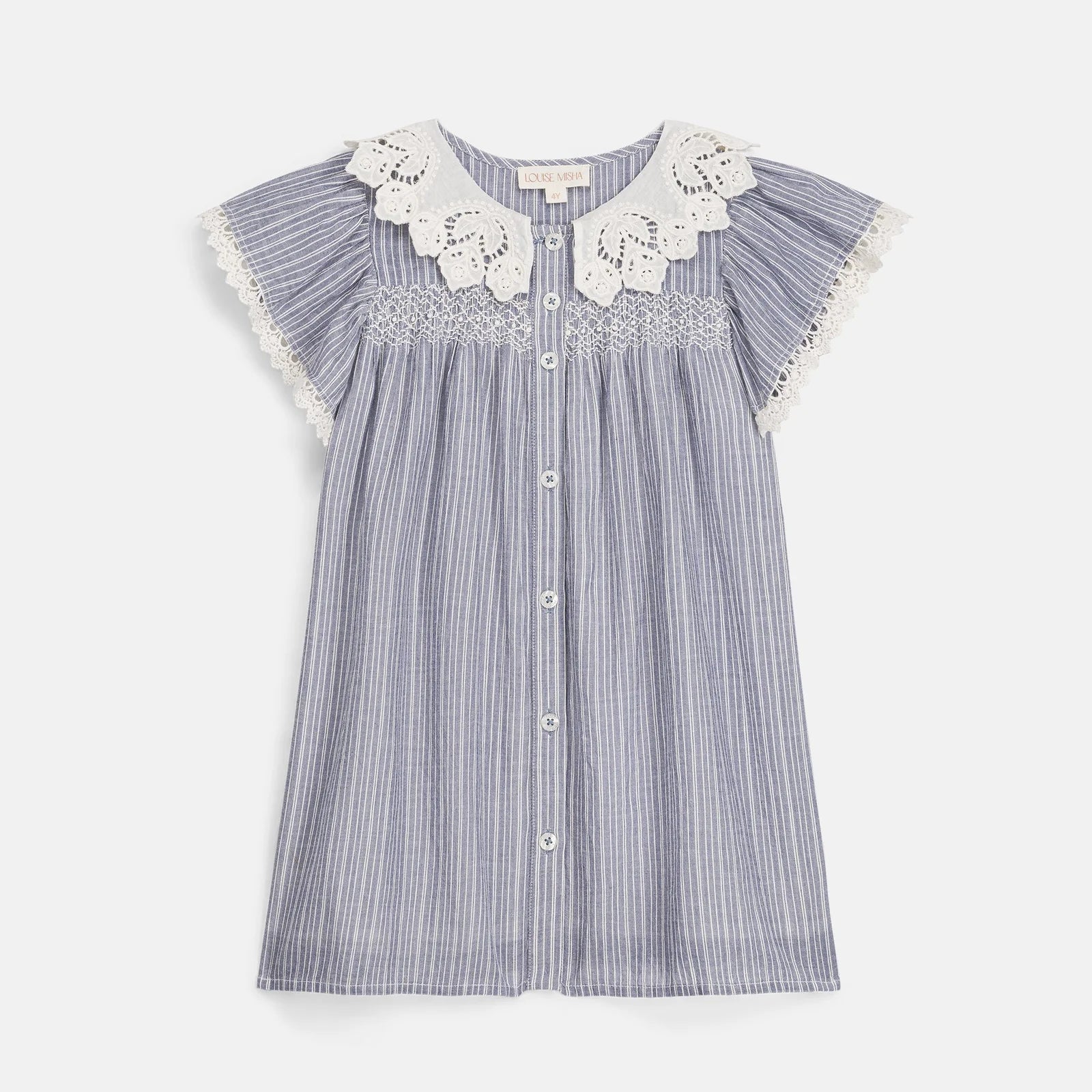 Louise Misha Arlina Dress || Blue Coast Stripes