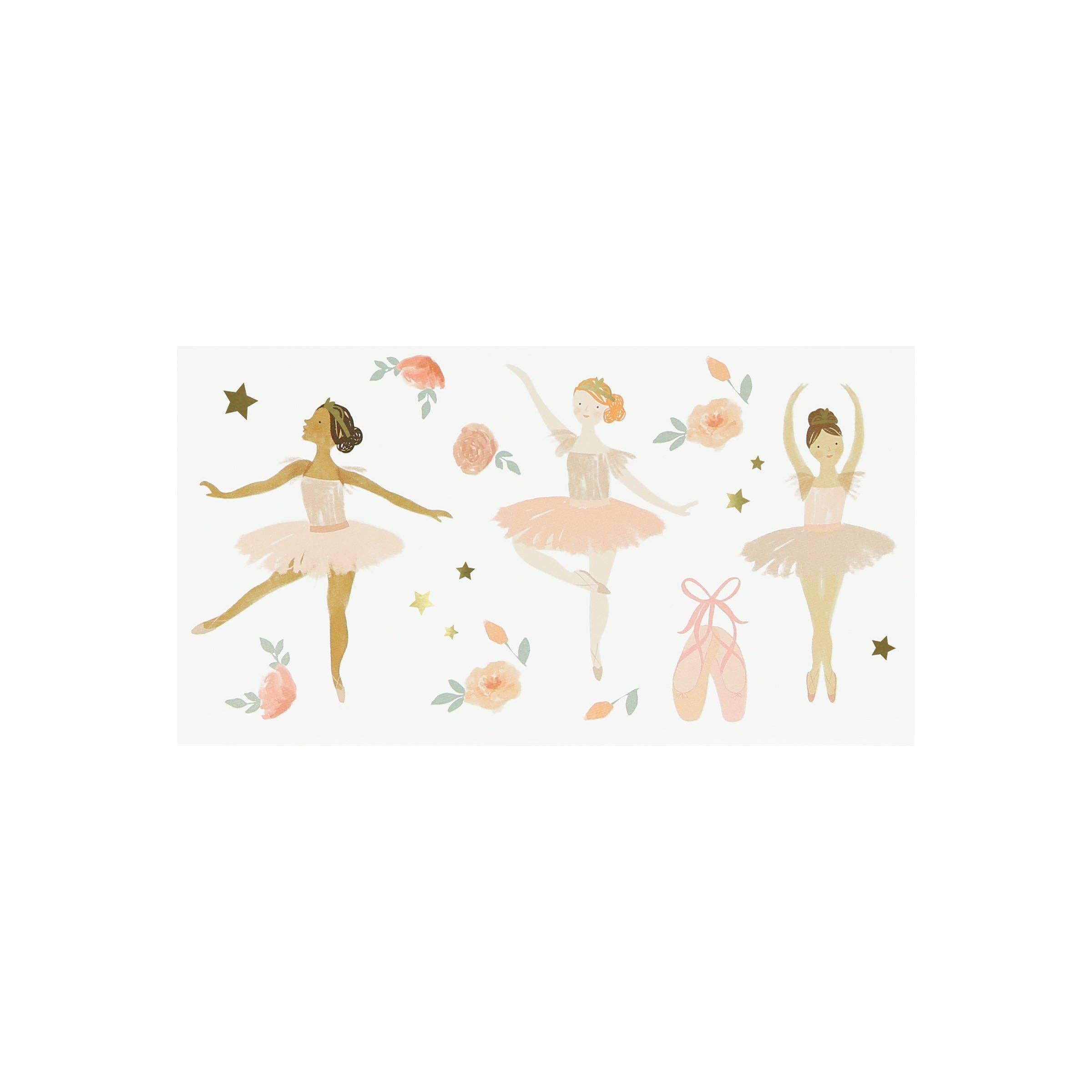 Ballet Temporary Tattoos