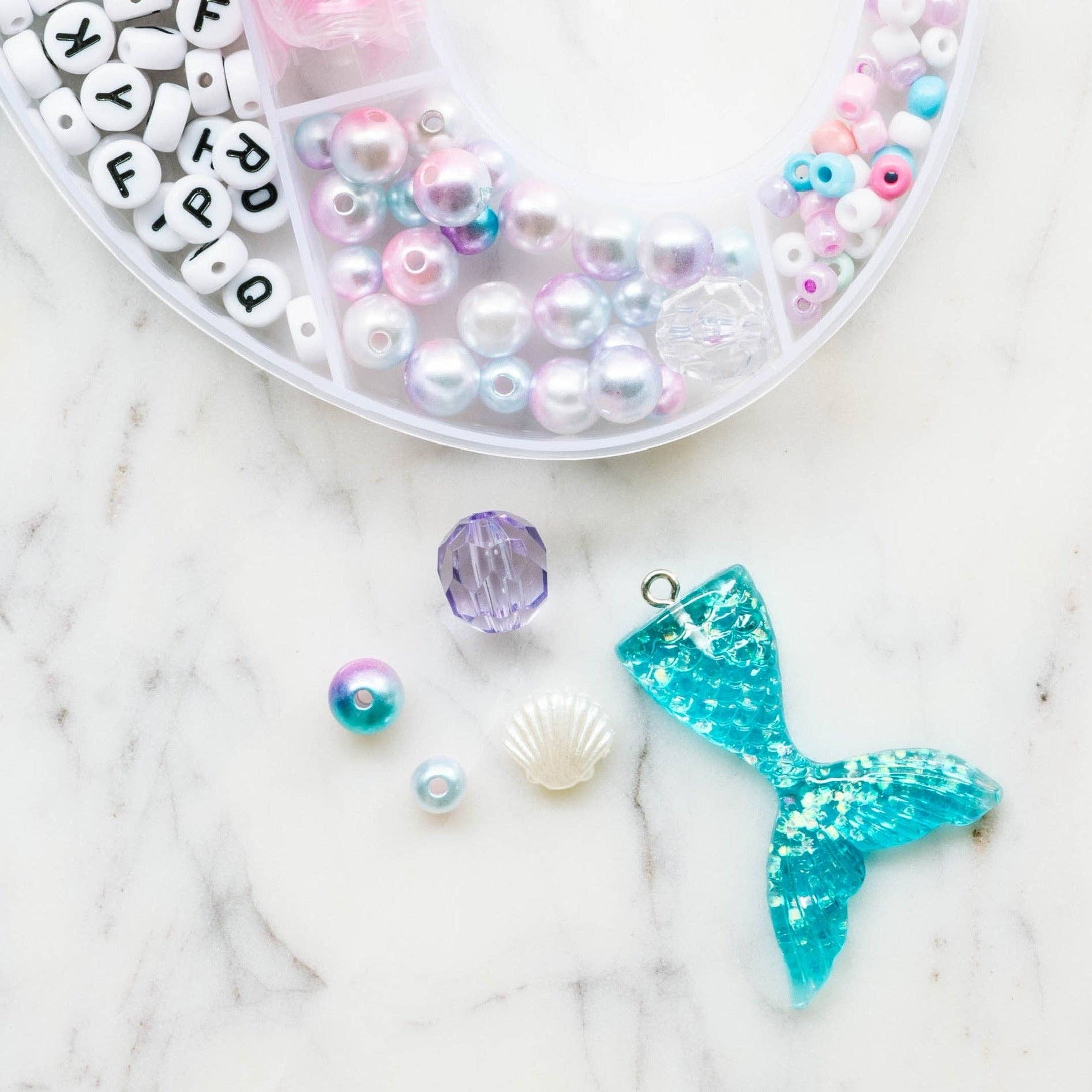 The Aquamarine Bracelet and Necklace Kit