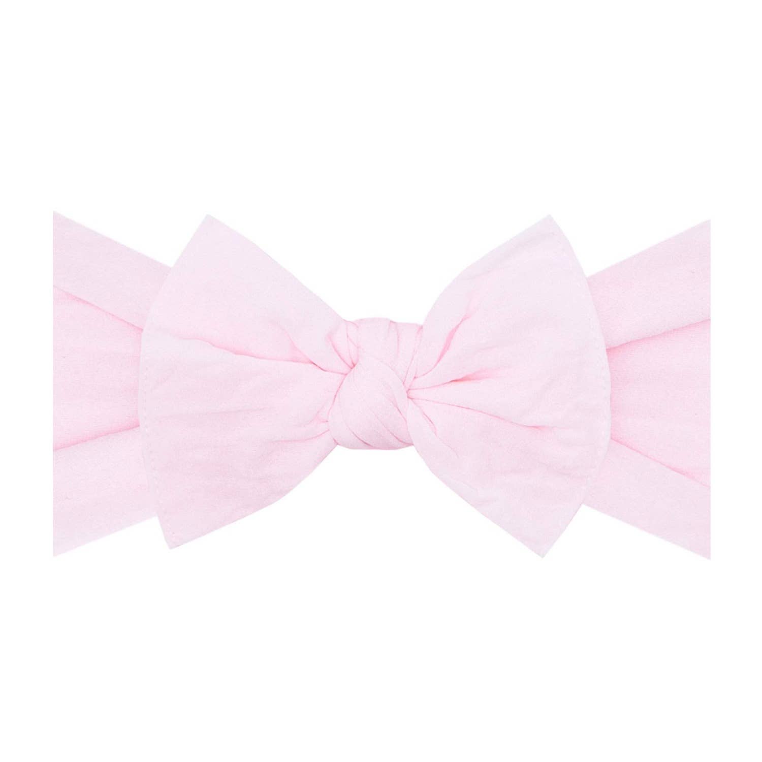 Baby Bling® The Original Knot soft nylon headband: Petal