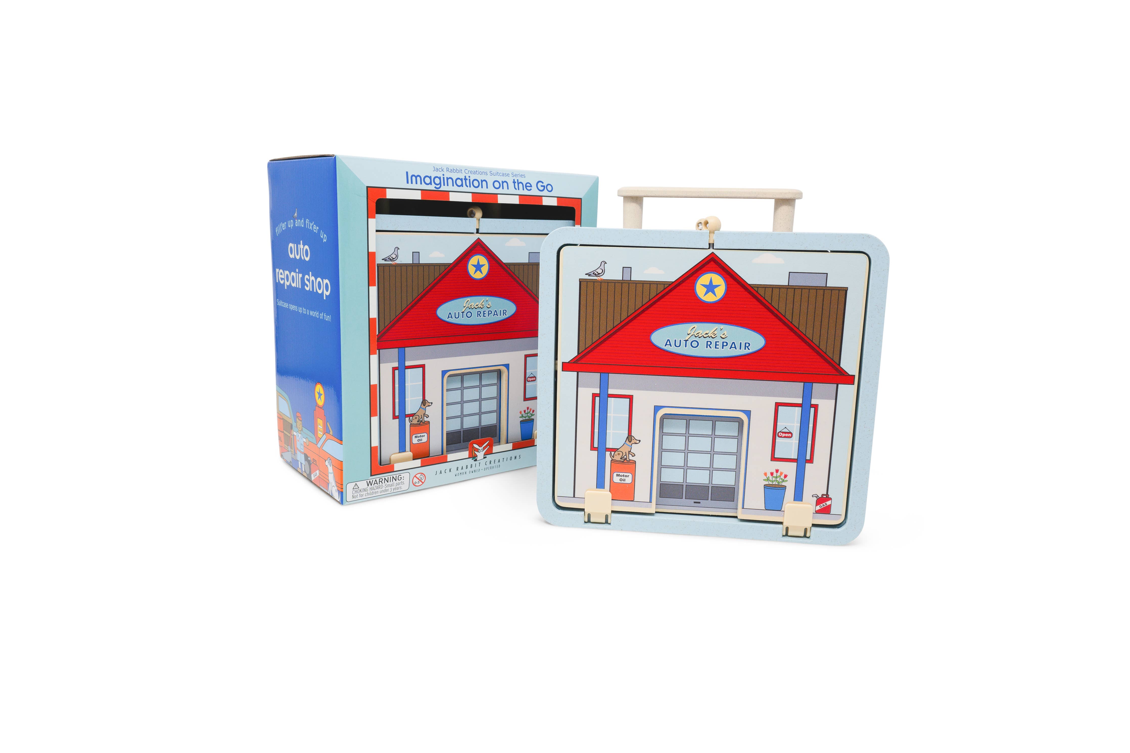 Toy Suitcase Series: Auto Repair Shop