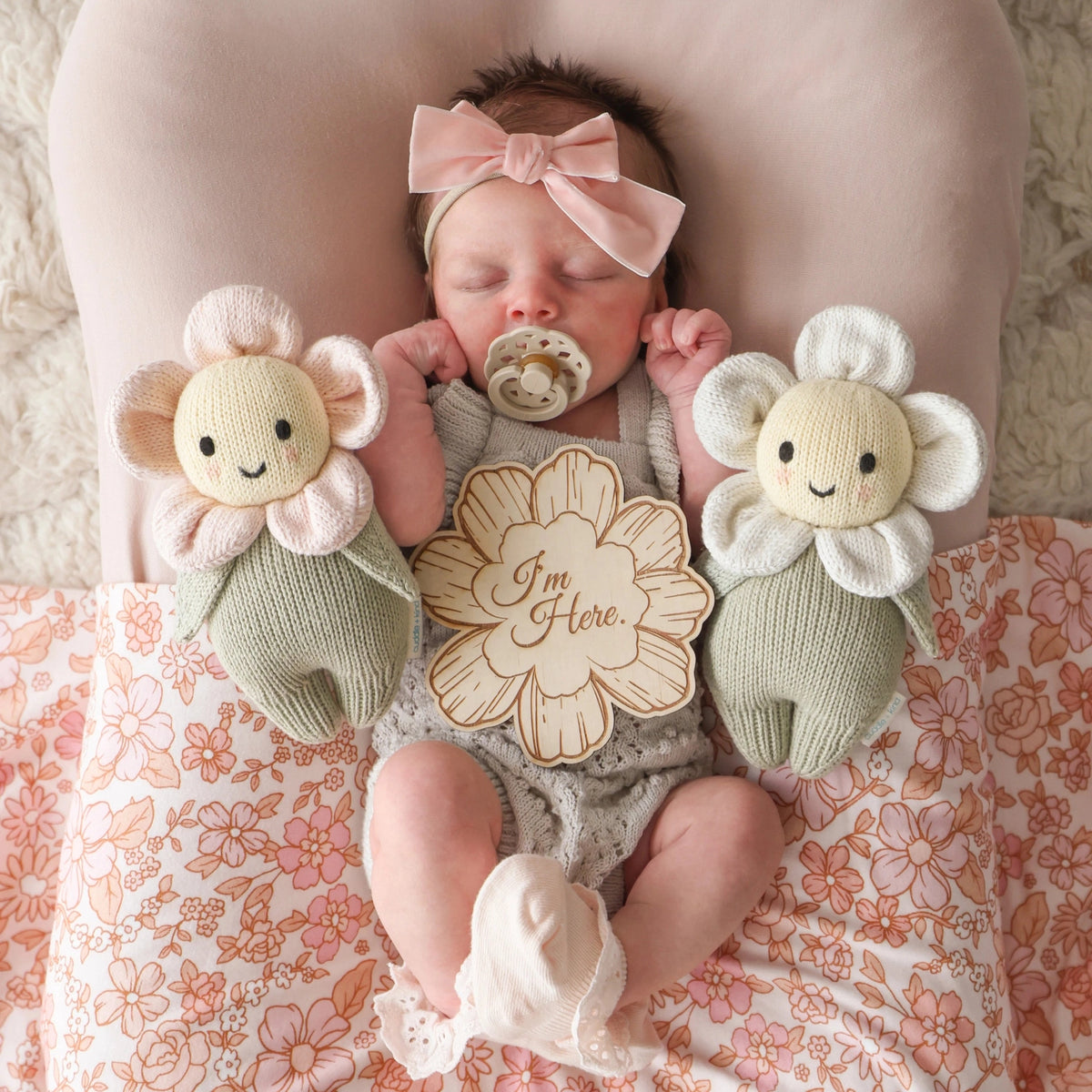 Cuddle + Kind Baby Daisy || Pink