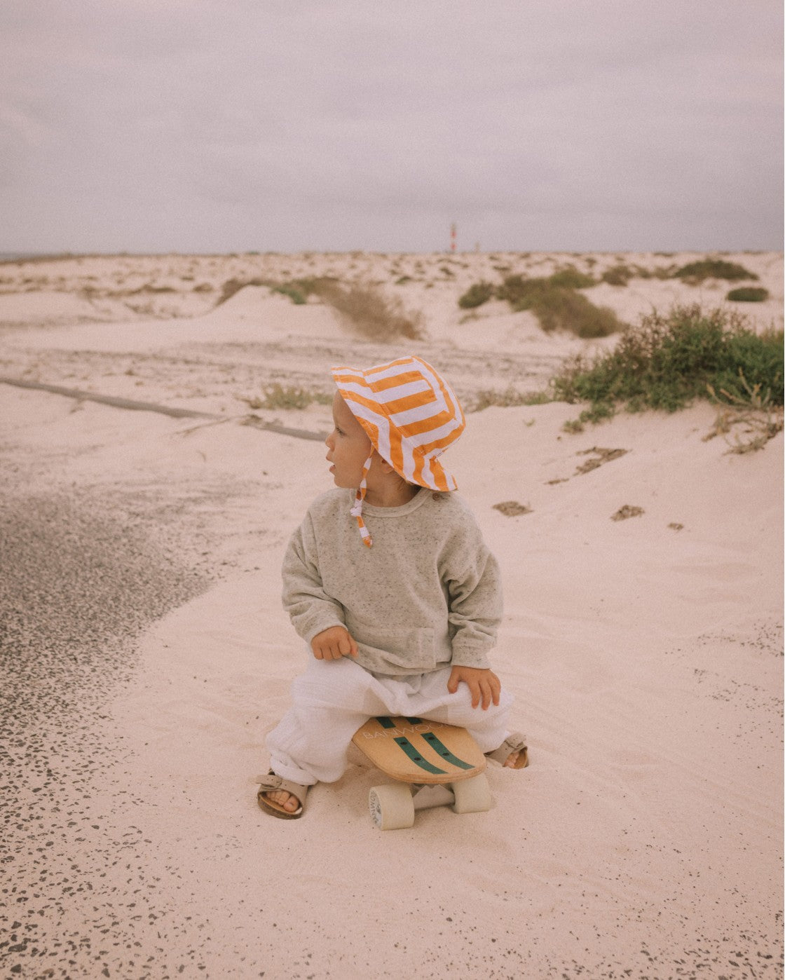 Stripes Bob Hat || Orange