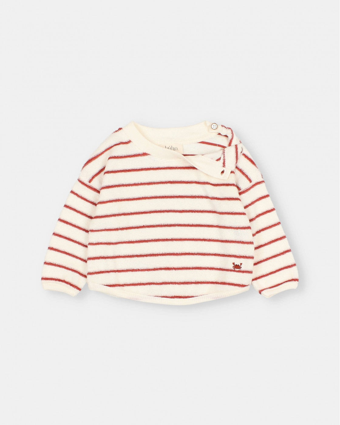 Terry Stripes Sweatshirt || Argile