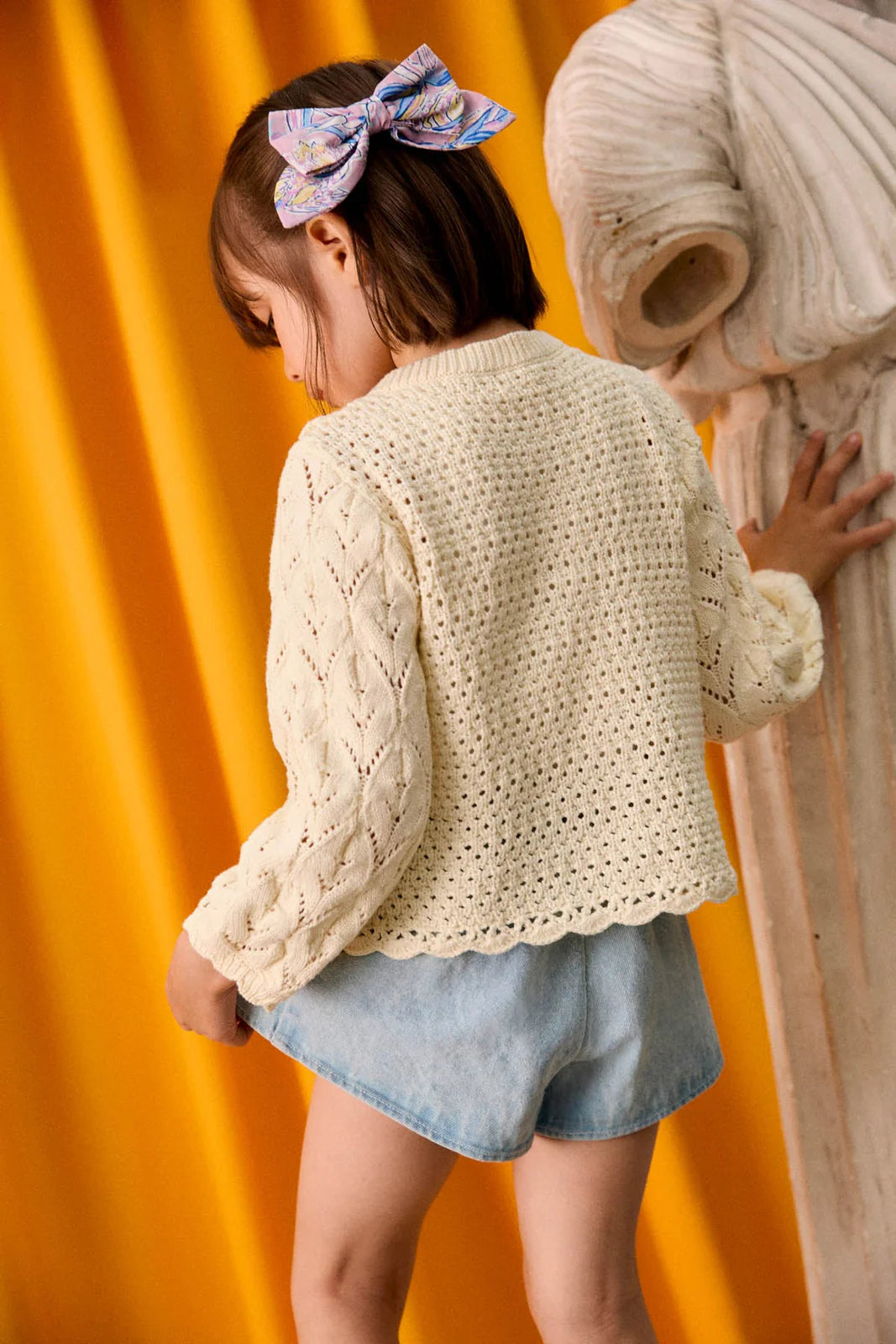 Louise Misha Chai Cardigan || Cream