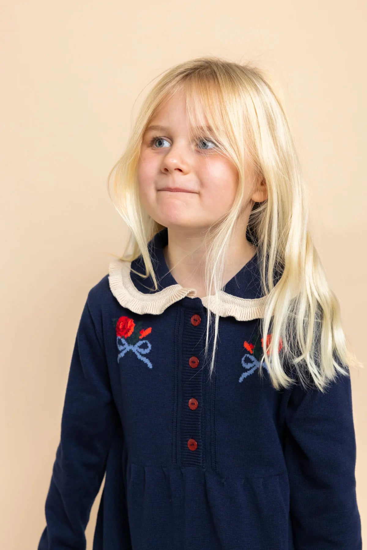 Floss Bianca Dress || New Navy