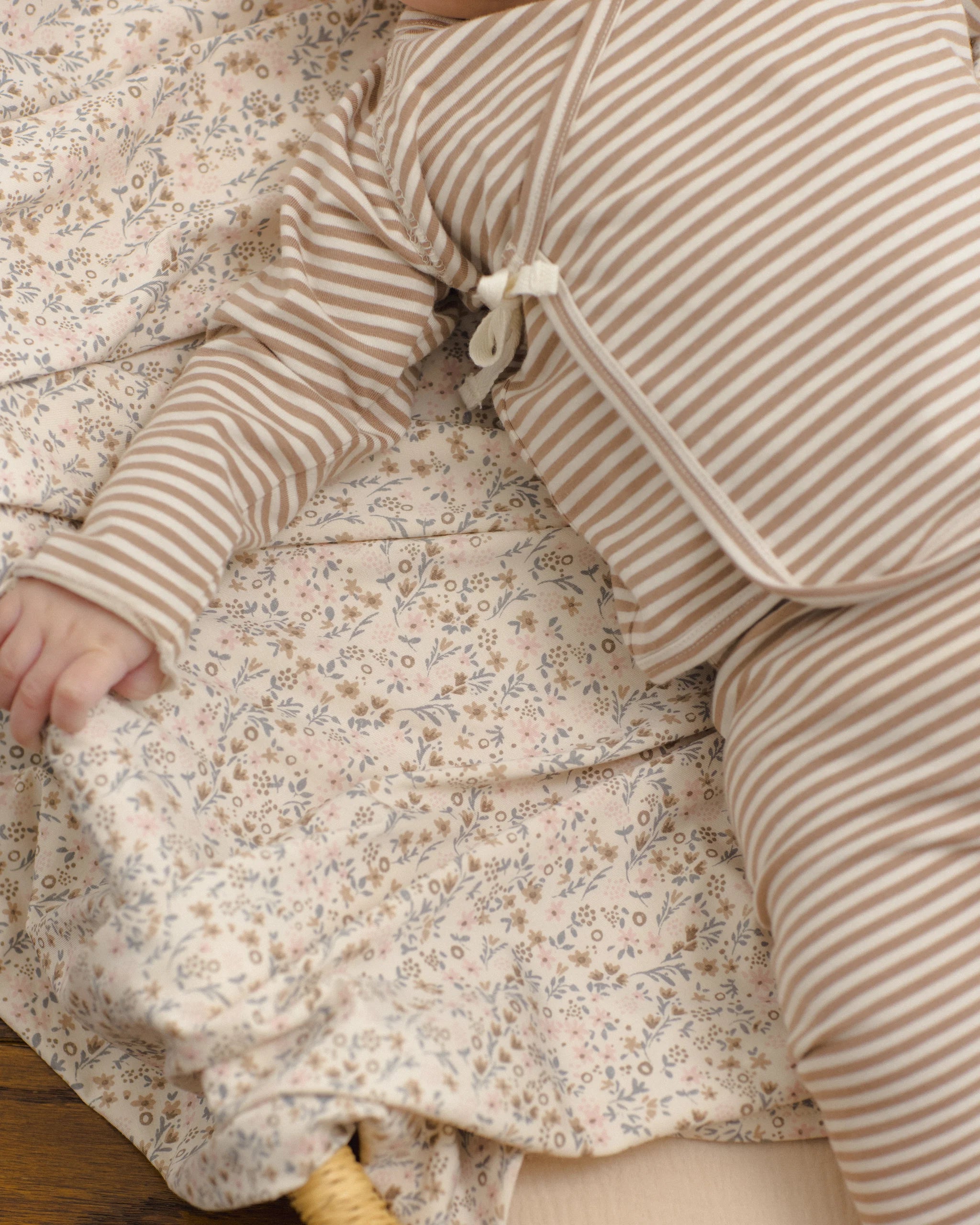 Quincy Mae Bamboo Swaddle || Bloom