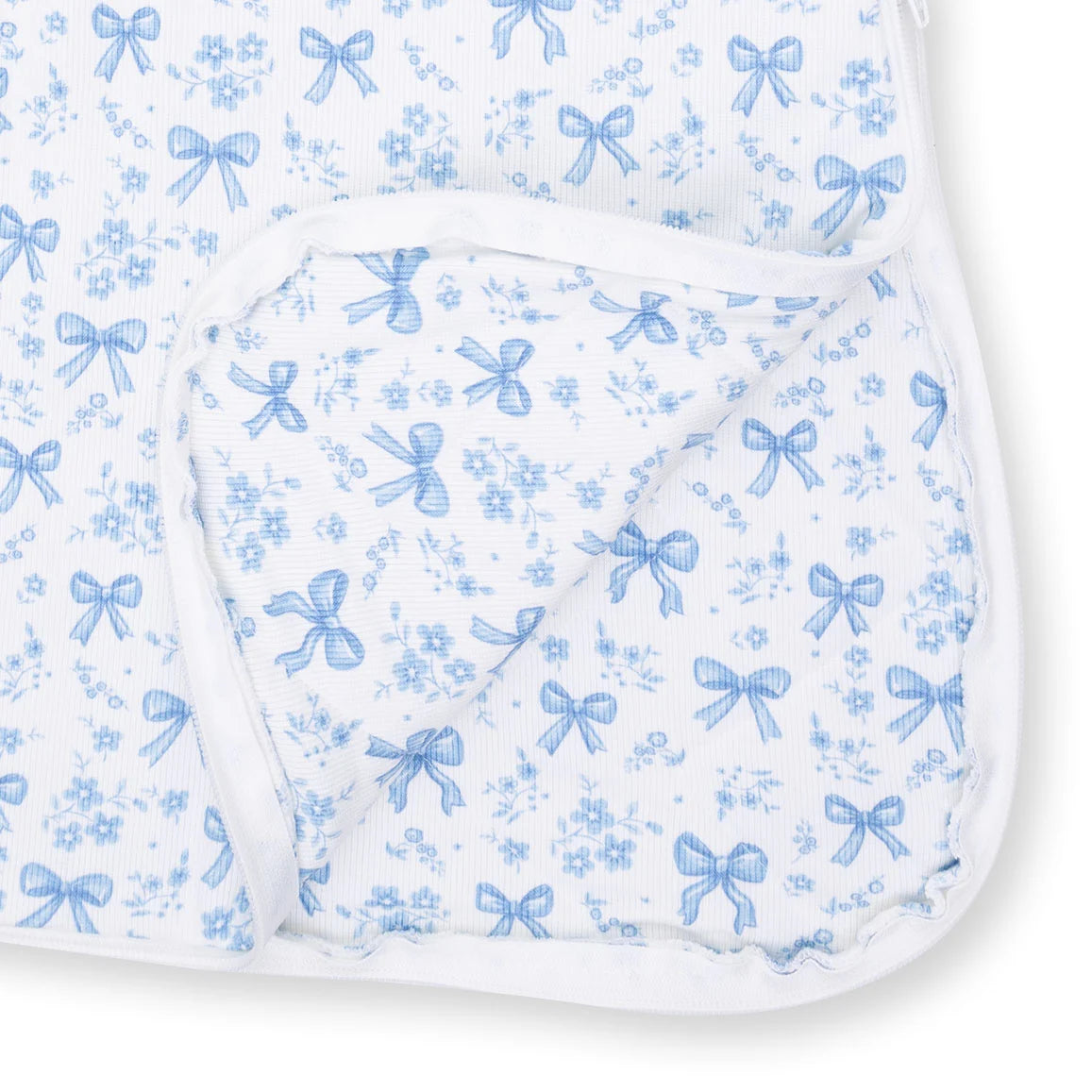 Angel Dear Blue Bows and Flowers Sleep Bag