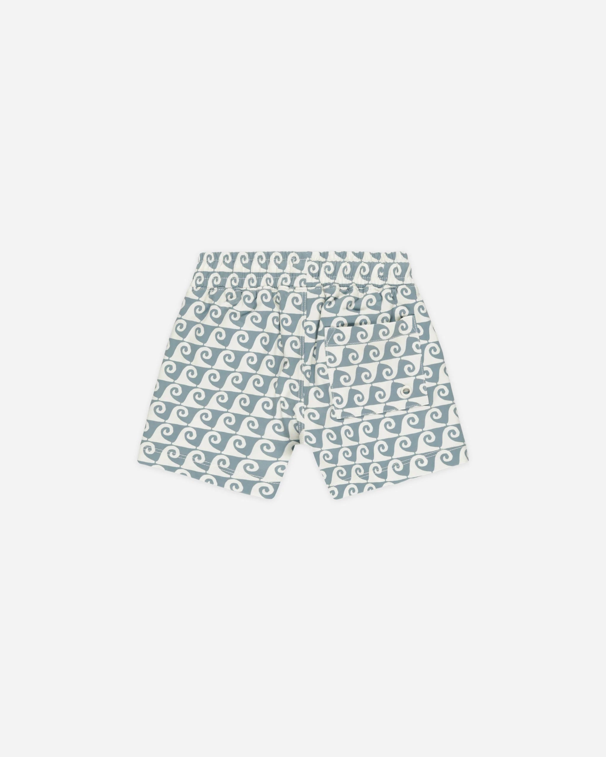 Rylee + Cru Board Short || Ocean Waves