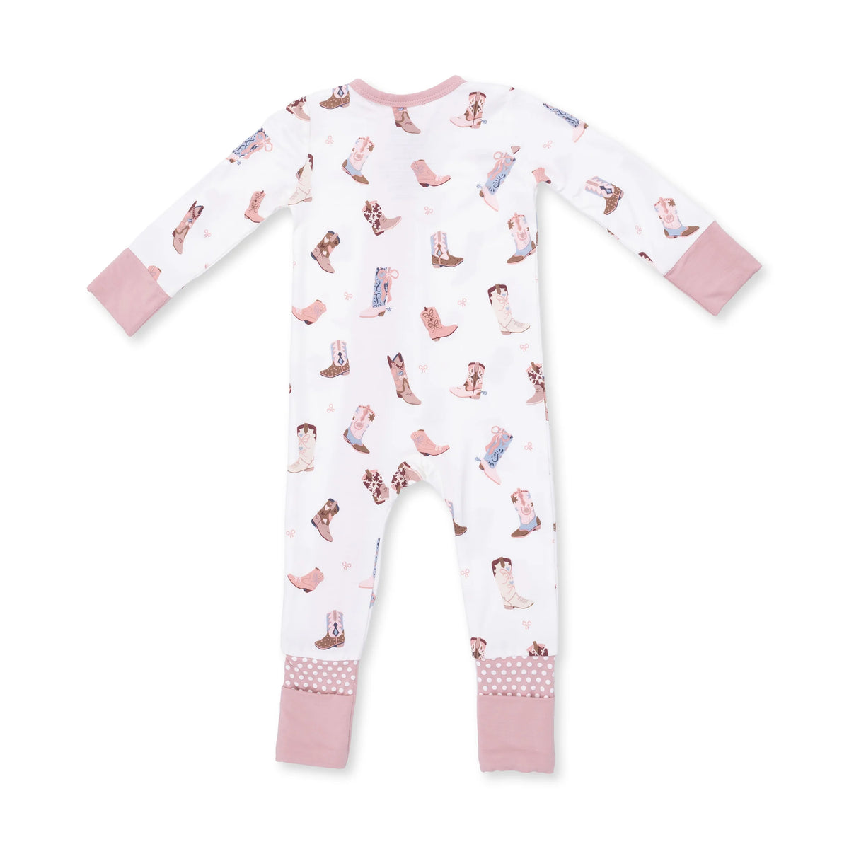 Angel Dear Buckarette Boots Convertible Romper