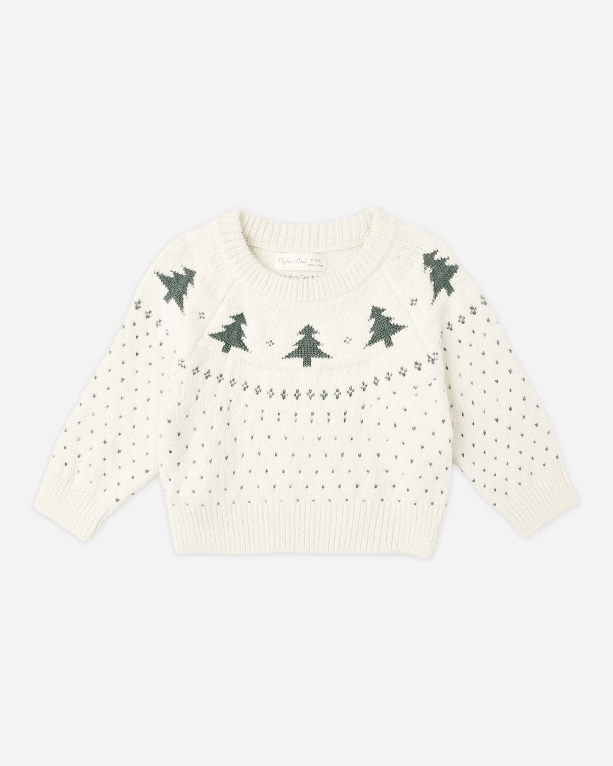 Fair Isle Sweater || Trees