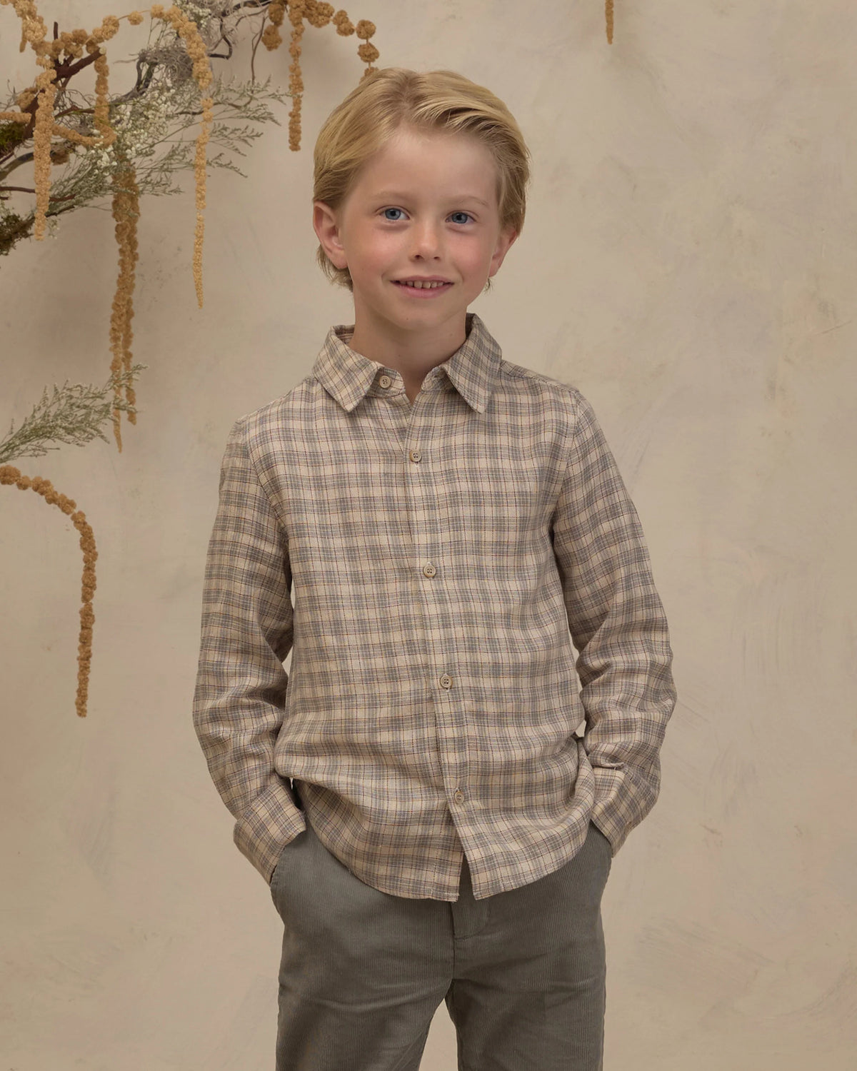 Noralee Harrison Buttondown || Fall Plaid