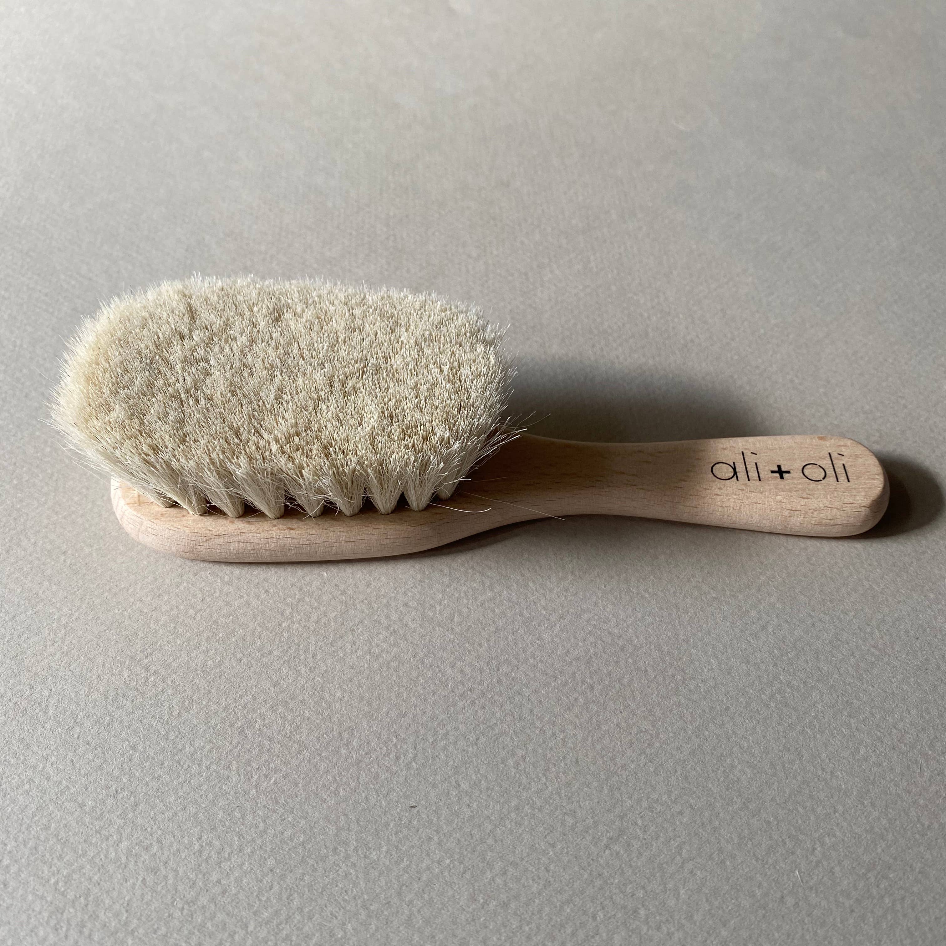 Wooden Baby Hair Brush