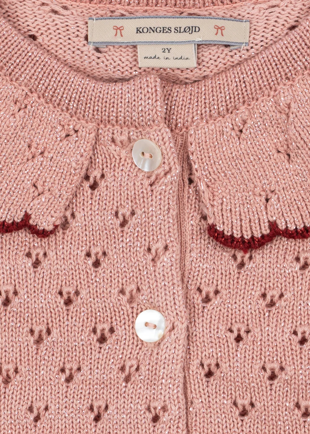Konges Sløjd Holiday Cardigan || Mellow Rose