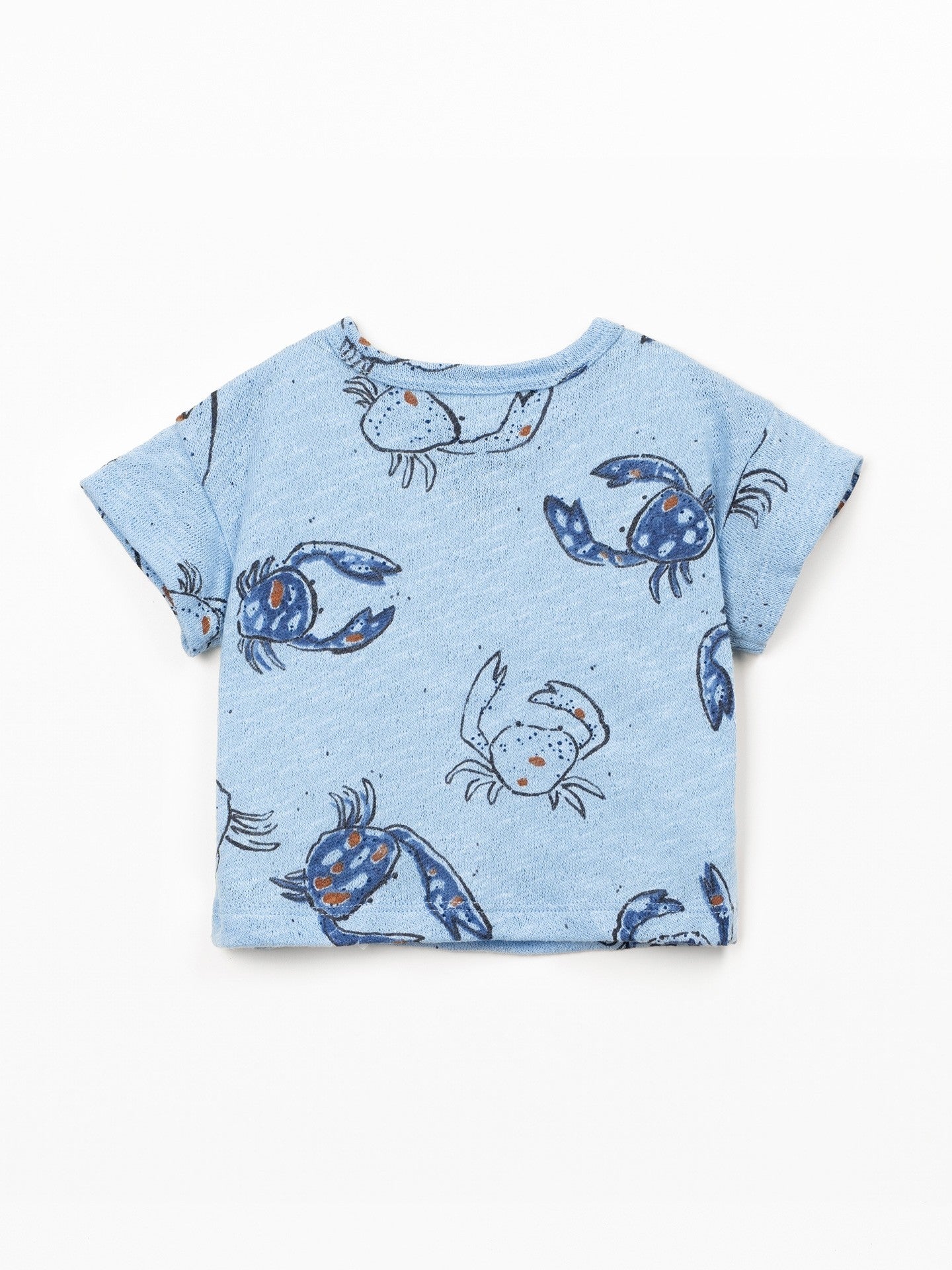Play Up Organic Cotton T-shirt || Crab Print