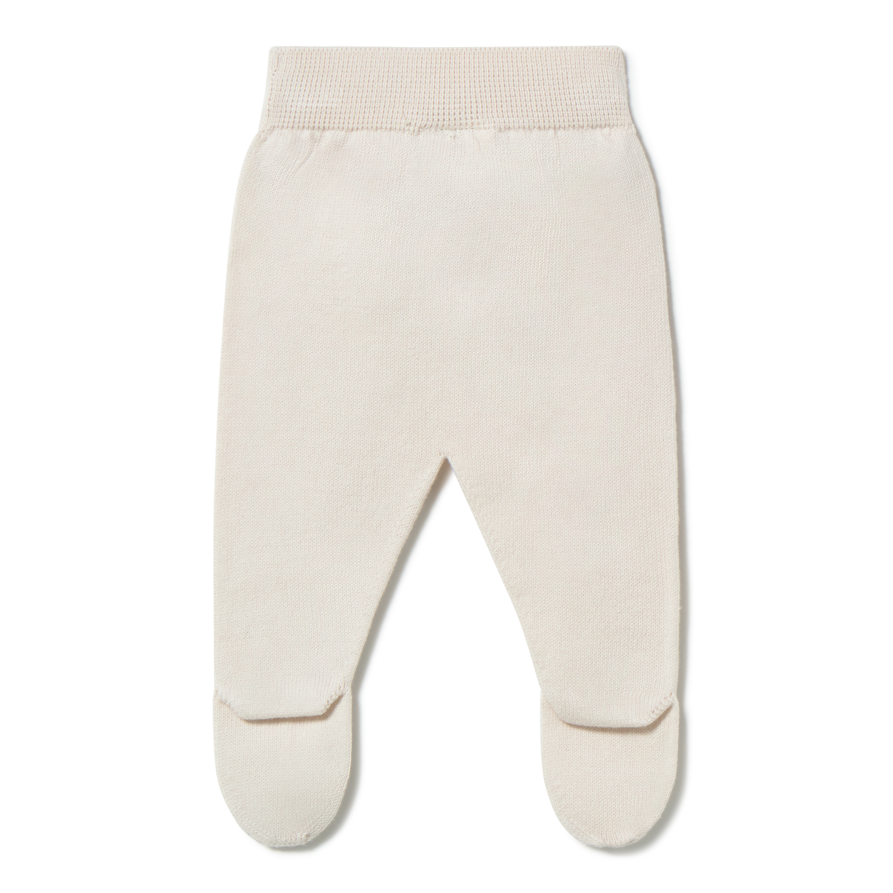 Liam Knit Footie || Cream