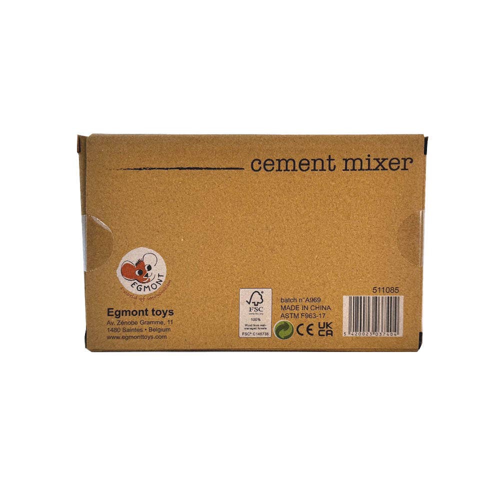 Wooden Cement Mixer