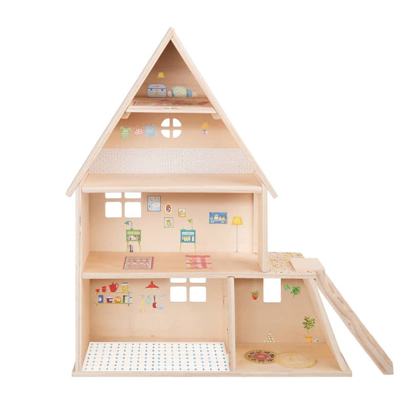 Wooden Playhouse The Big Family