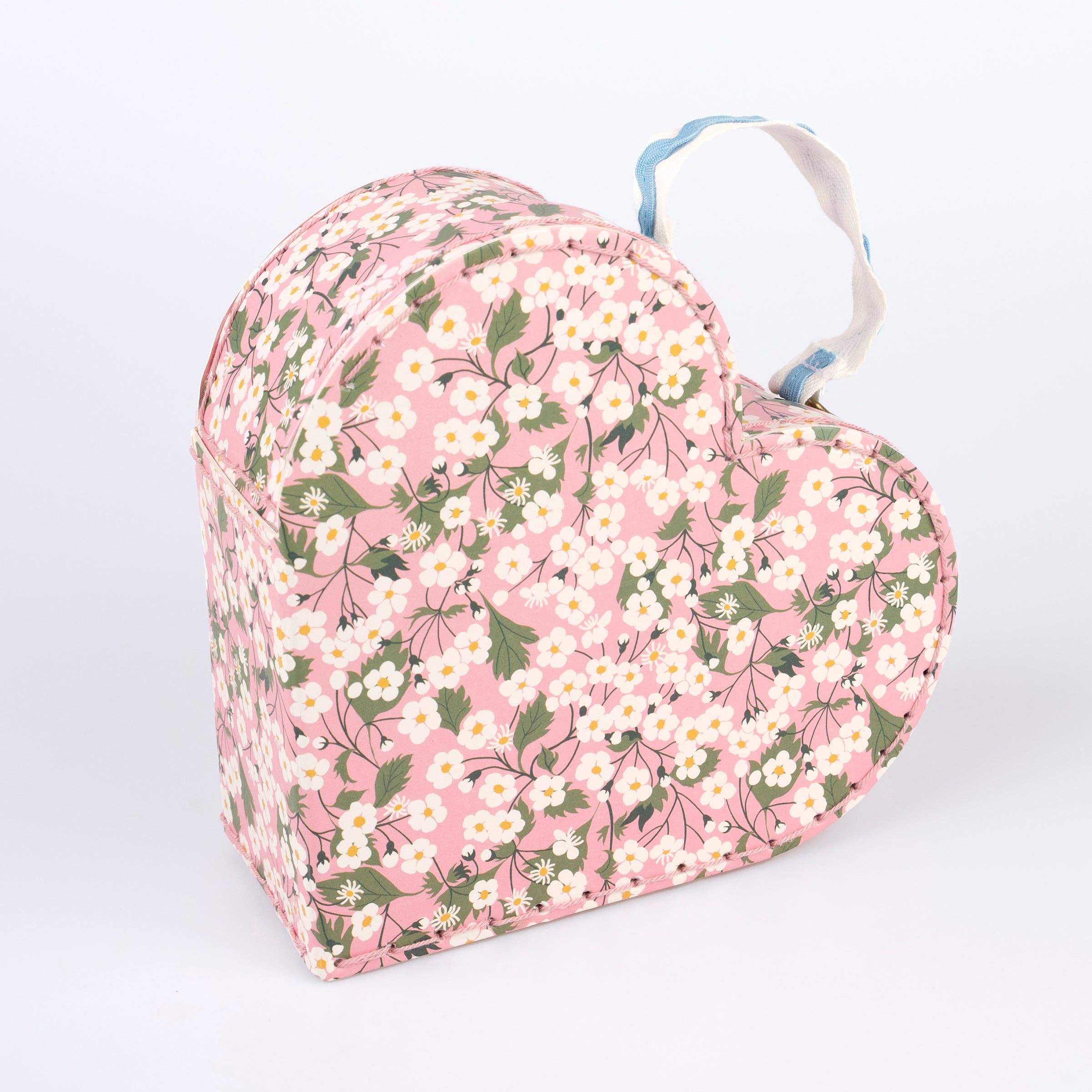Meri Meri x Liberty Heart Suitcases