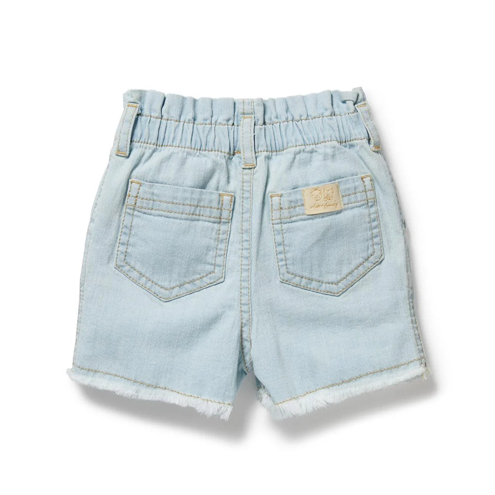 Organic Denim Shorts