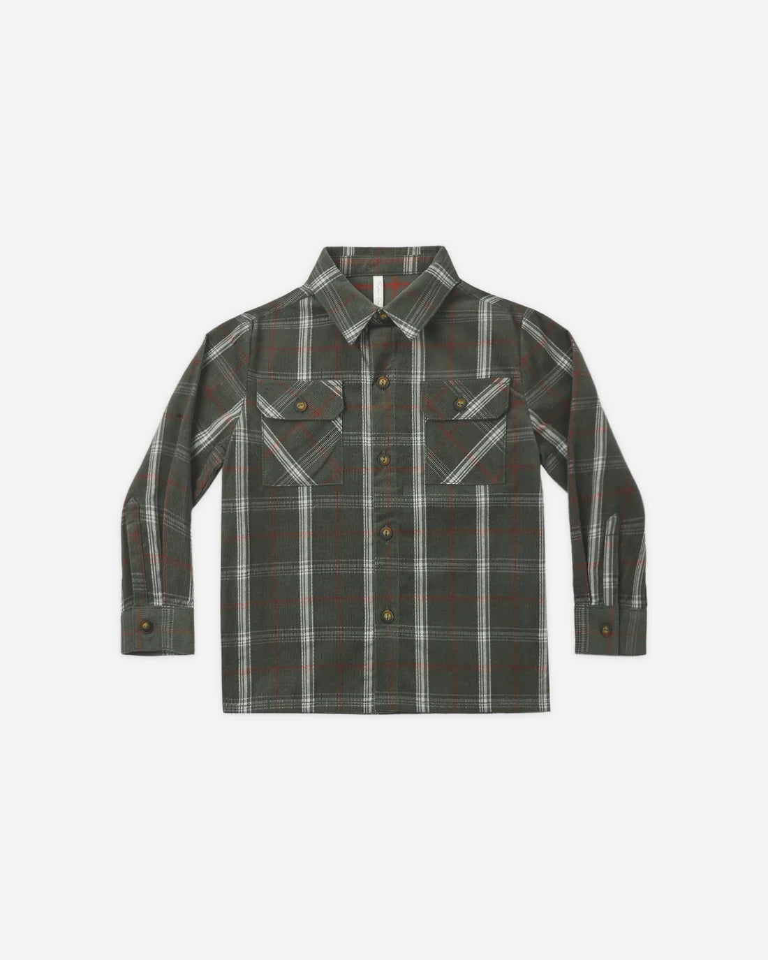 Rylee + Cru Pocketed Flannel Shirt || Holiday Plaid
