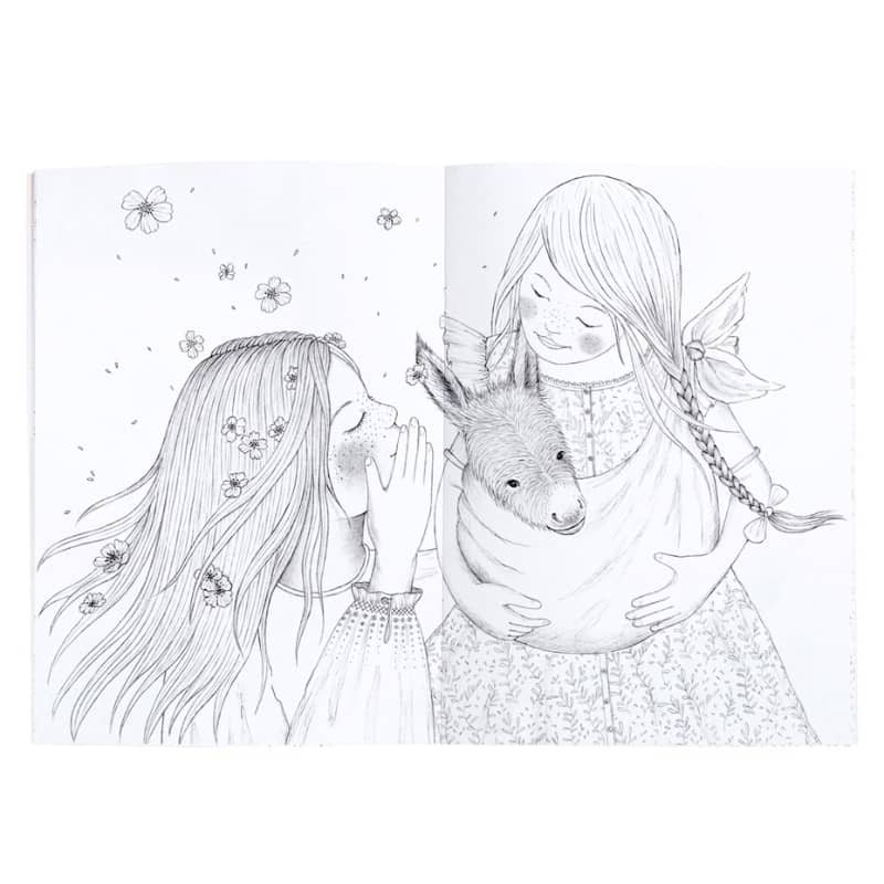 Coloring Book- The Rosalies