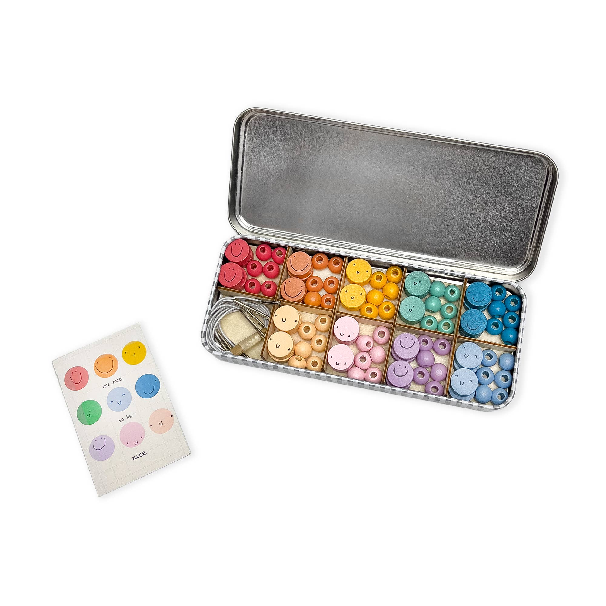 It's Nice To Be Nice Bracelet Beading Kit for Children - Makes 5 Bracelets