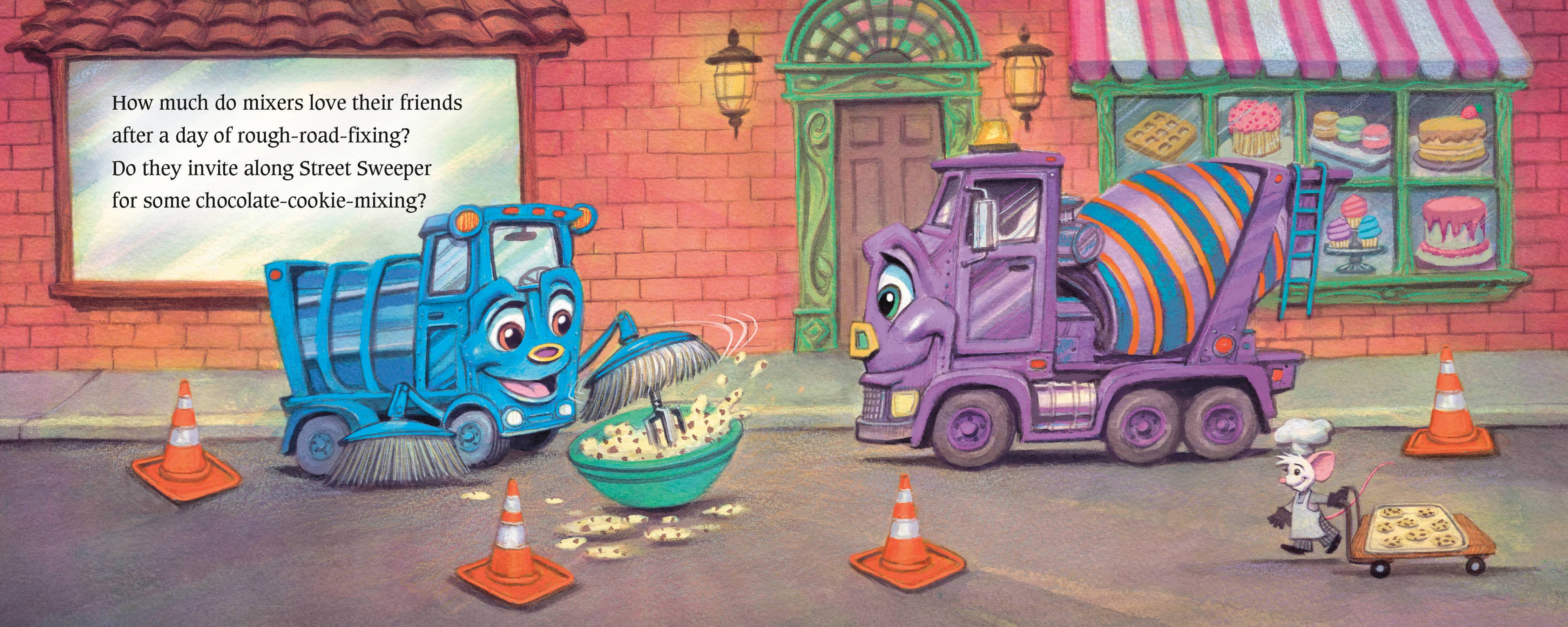 Diggers Love Their Friends Board Book